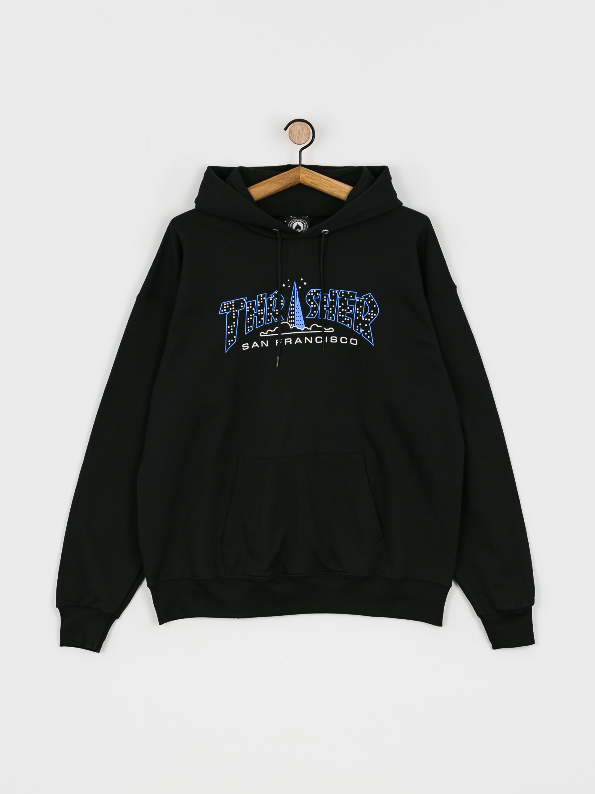 Thrasher Pyramid HD Hoodie (black)