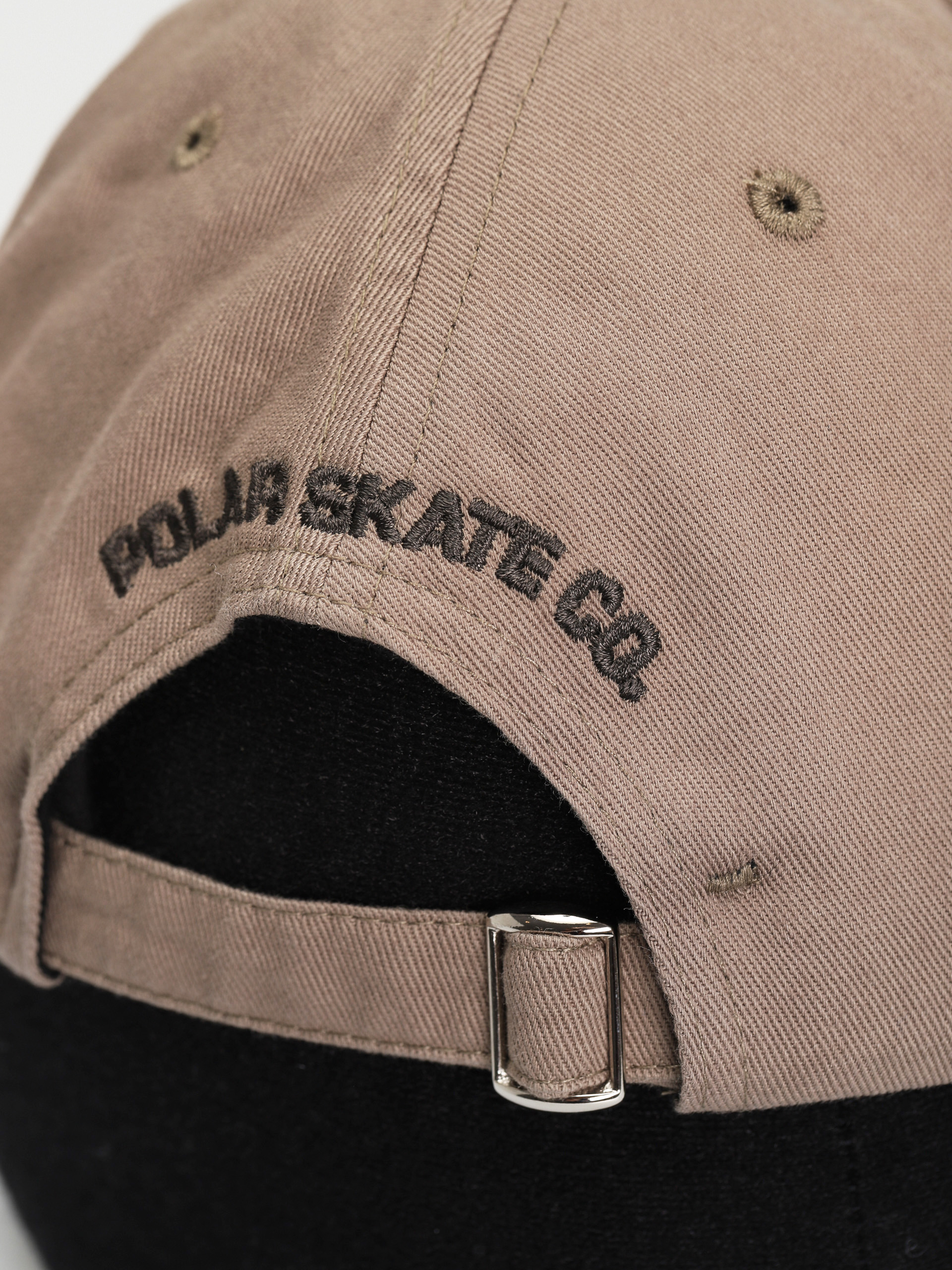 Polar Skate Duo Stroke Logo Cap (khaki/brown)