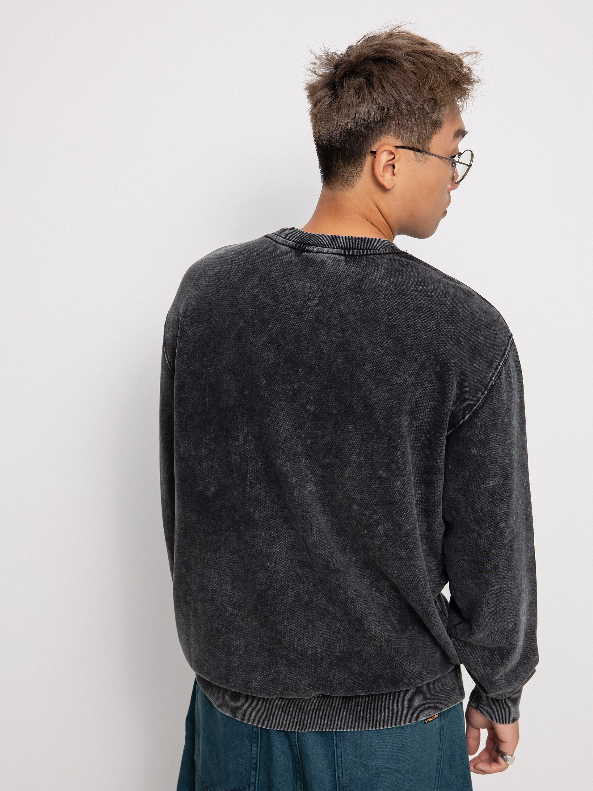 Volcom Fa Vaderetro Crew Sweatshirt (black)