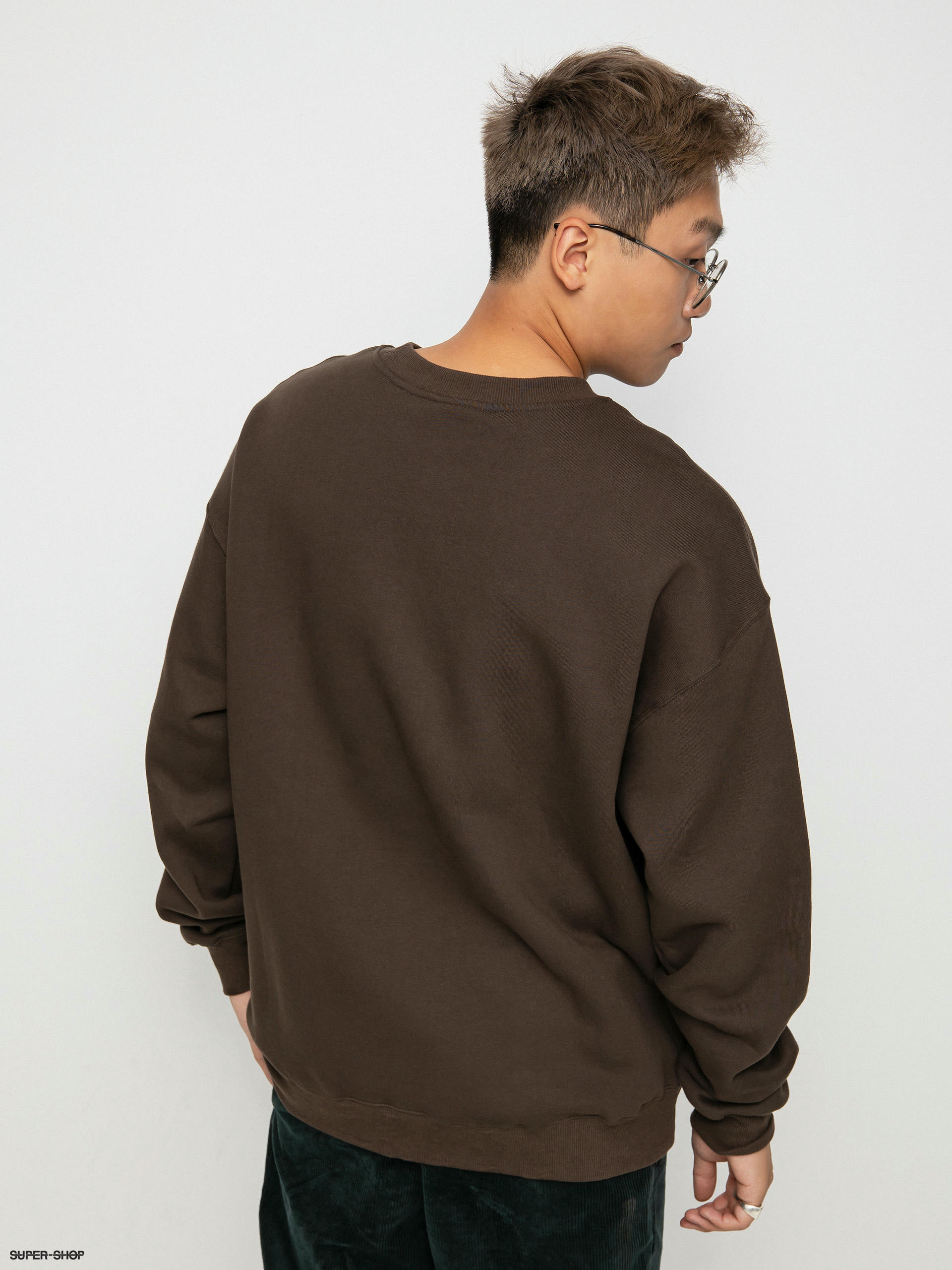 Volcom Fa Bob Mollema Crew Sweatshirt (dark brown)