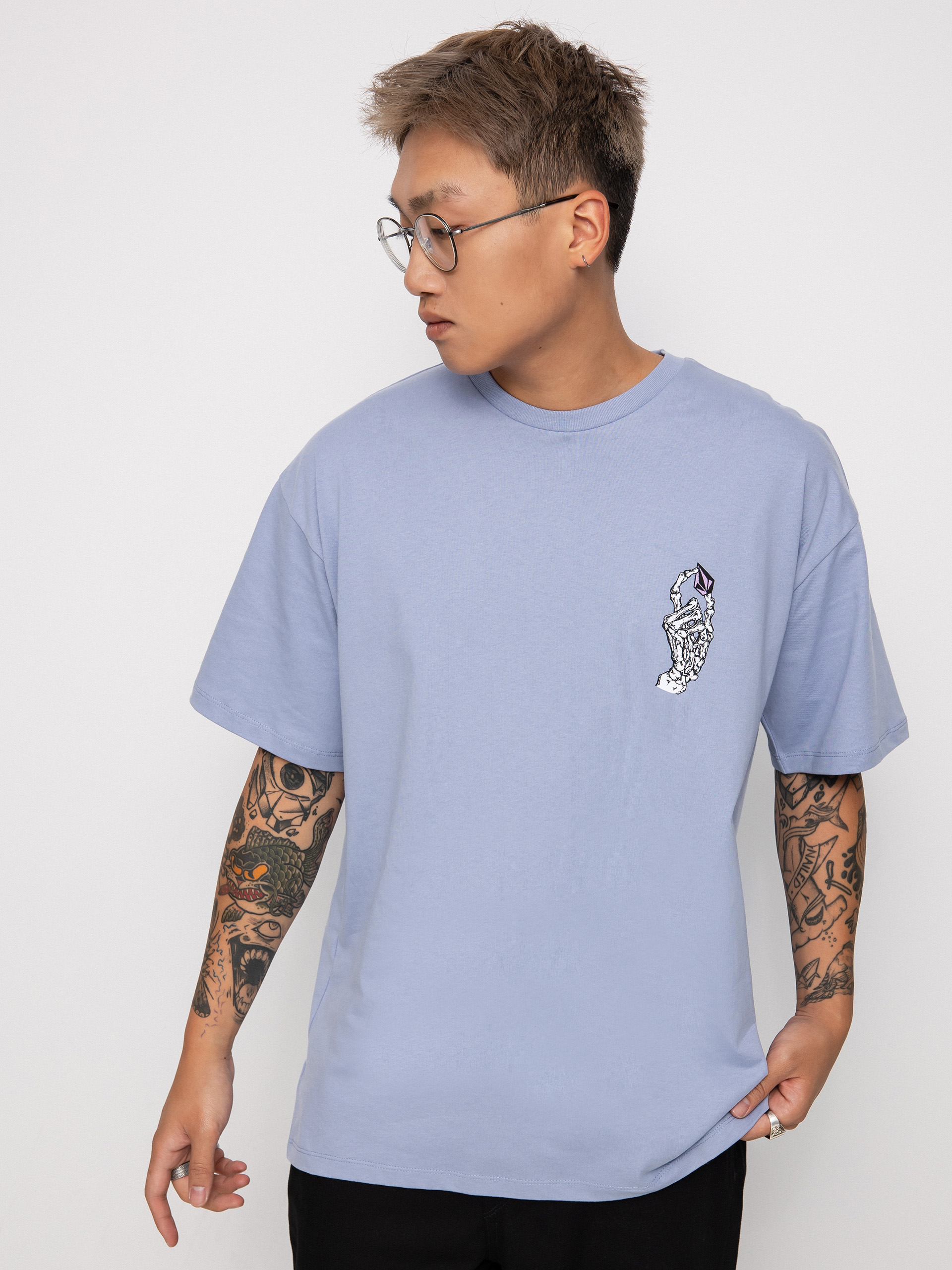 Volcom Stokstone Lse T-shirt (purple haze)