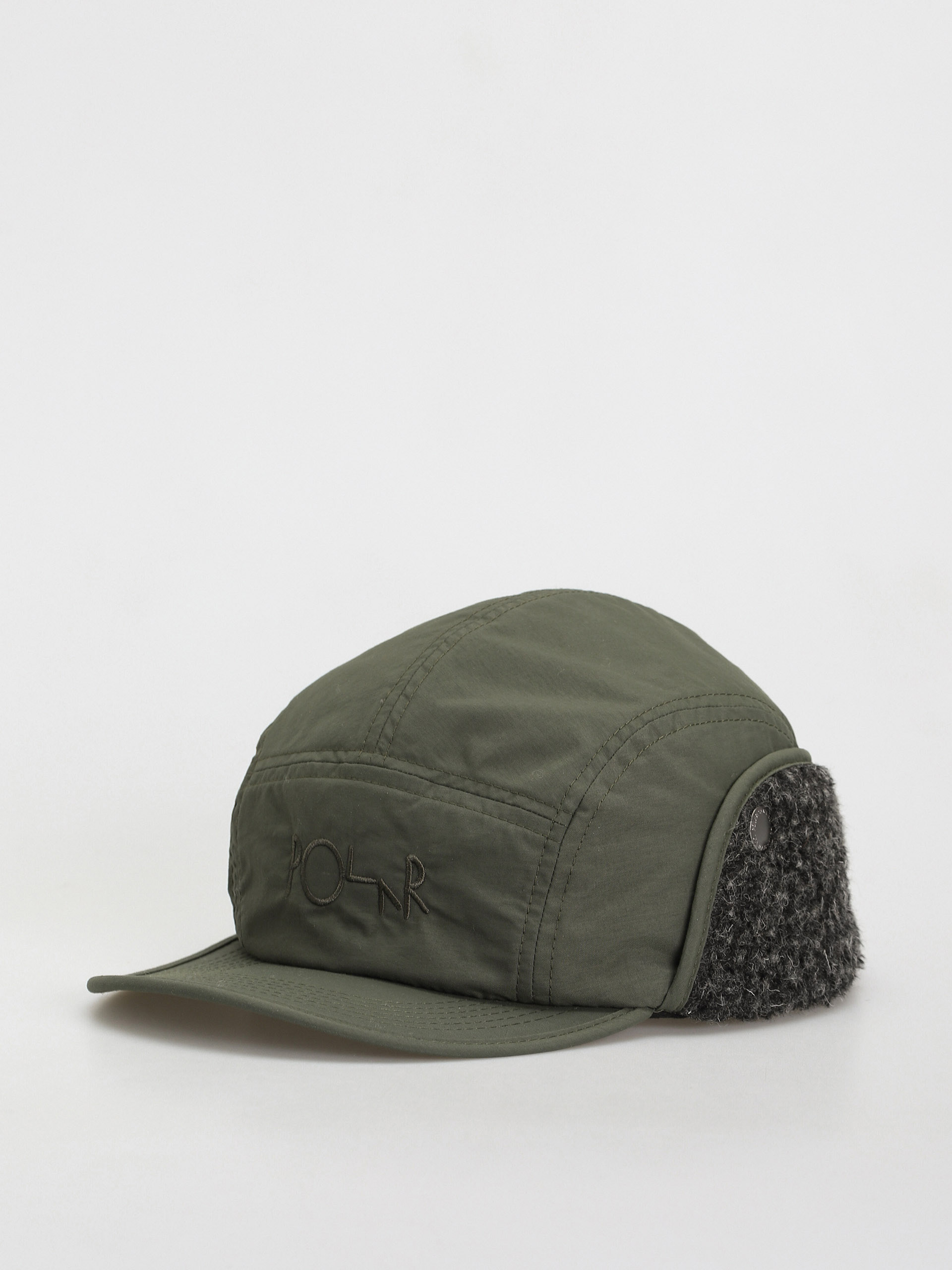 Polar Skate Sherpa Flap Cap (army green)