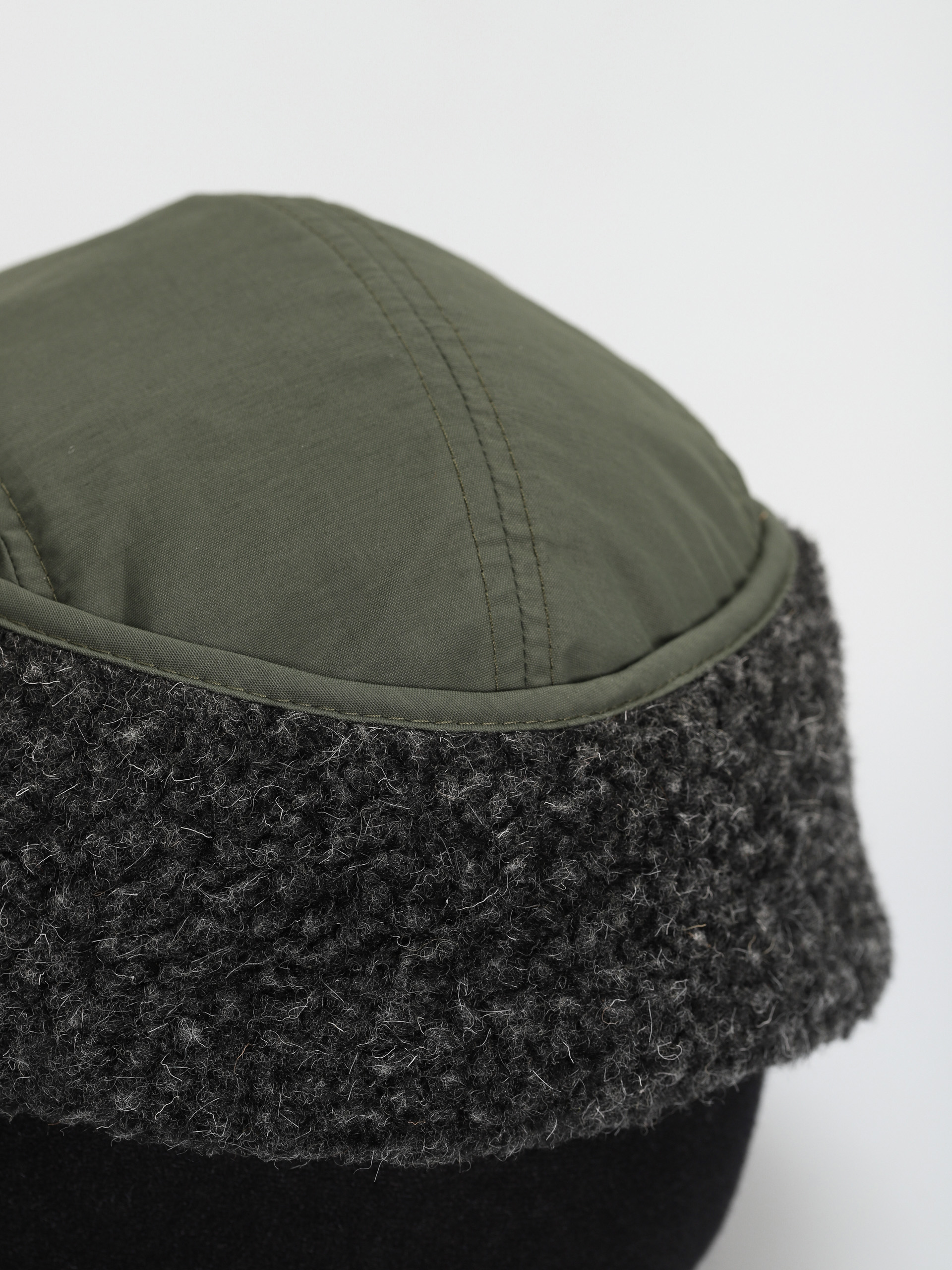 Polar Skate Sherpa Flap Cap (army green)
