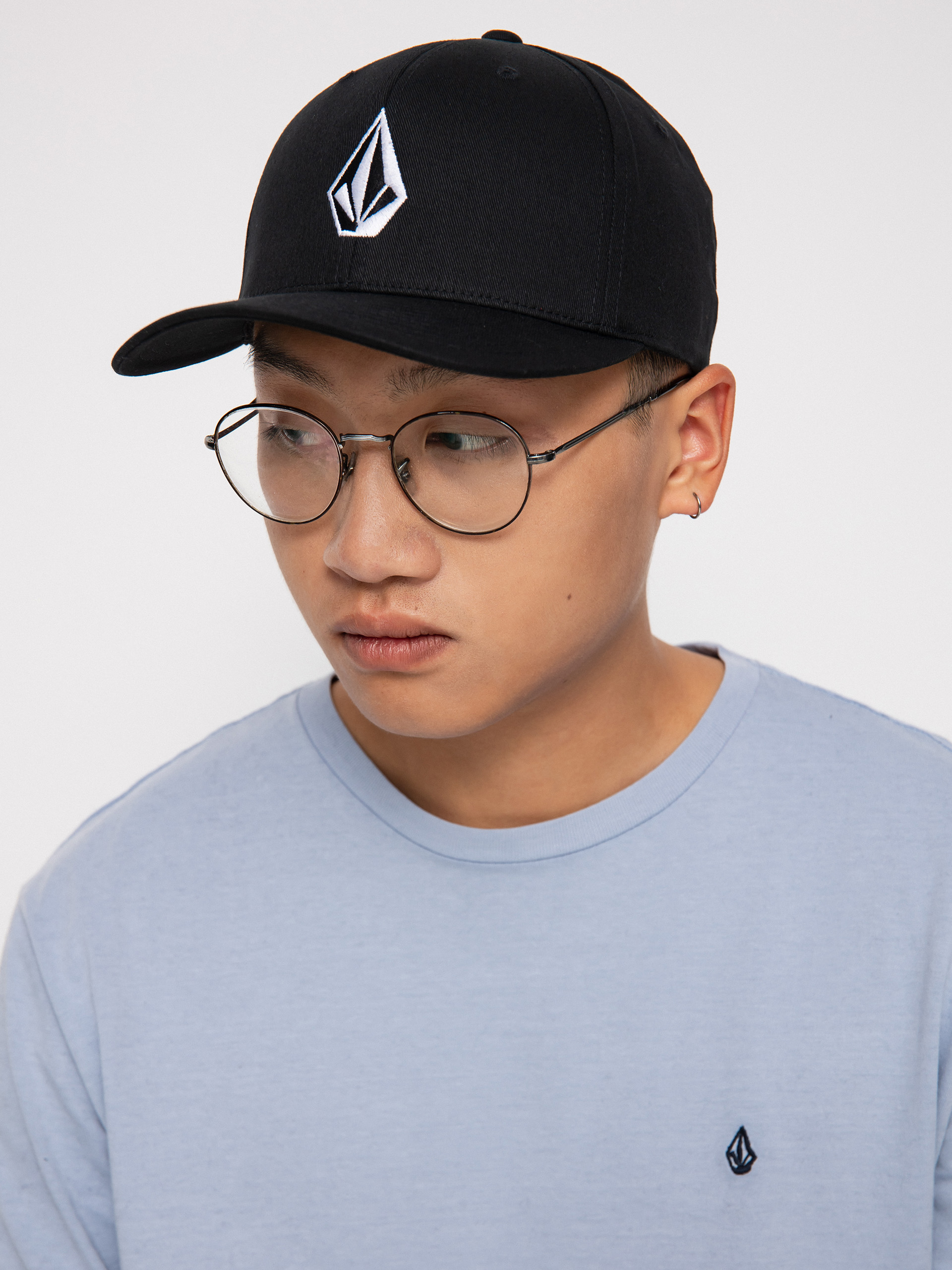 Volcom Full Stone Flexfit Cap (black)