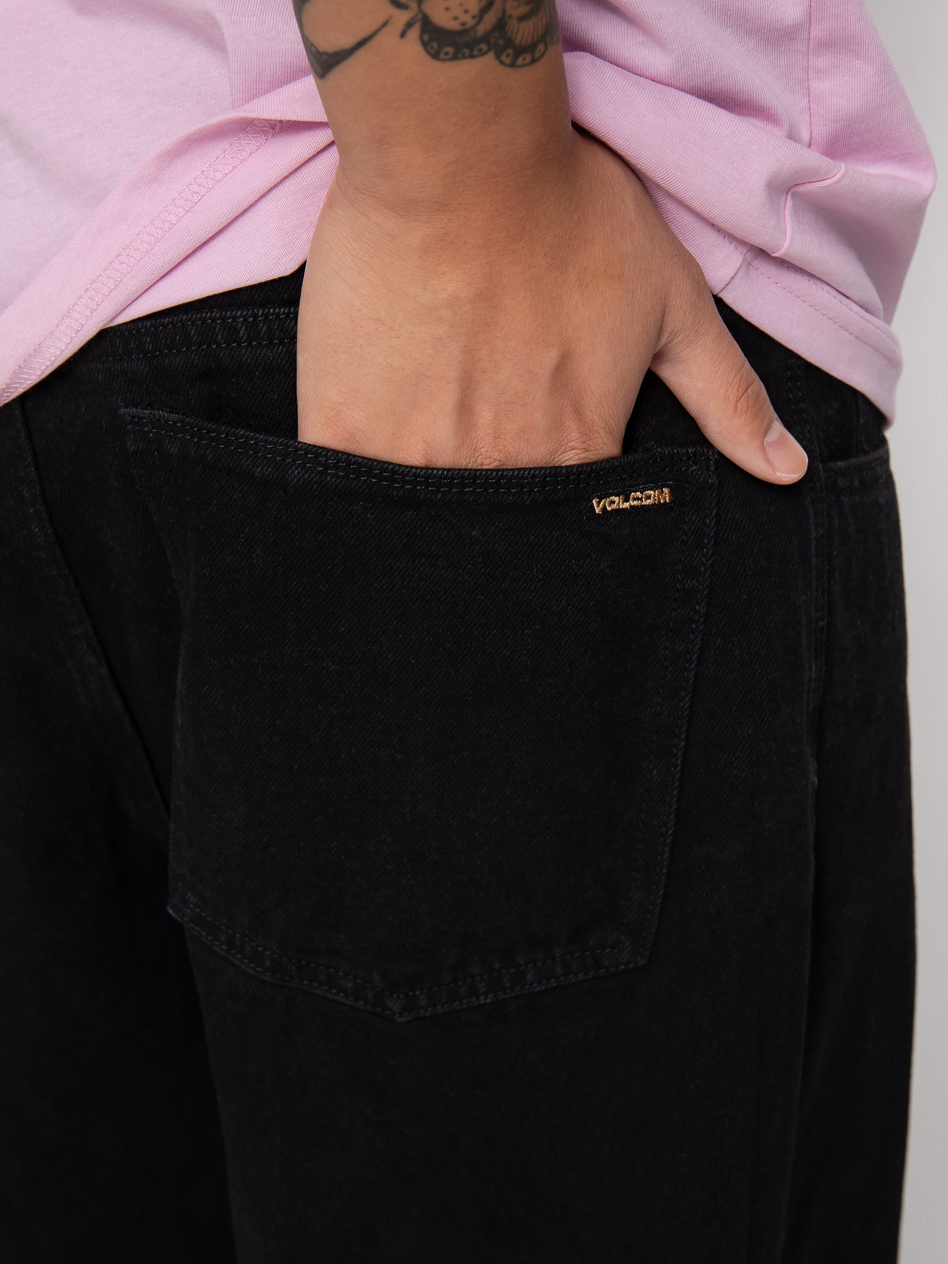 Volcom Billow Denim Pants (black)