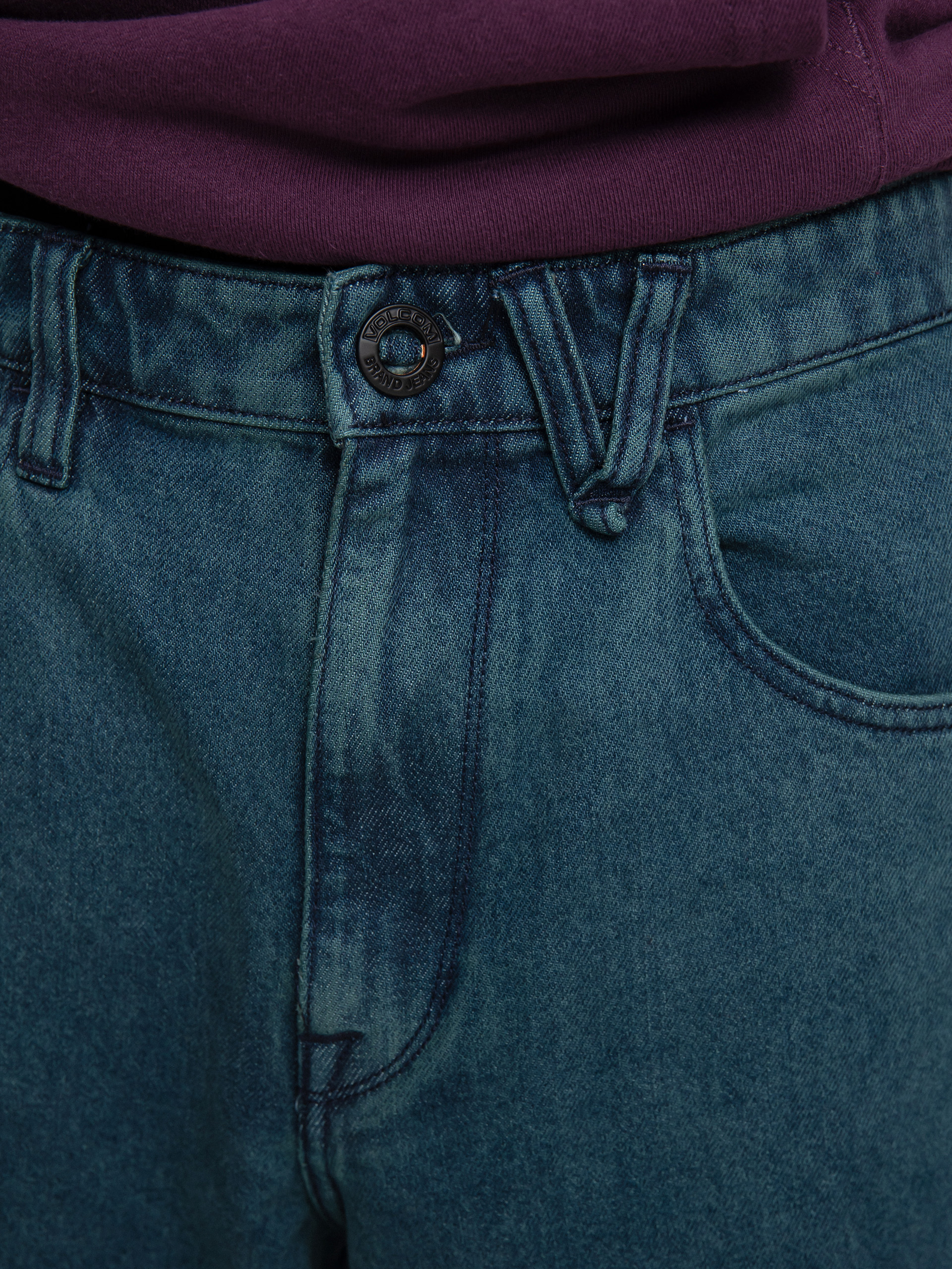 Volcom Billow Denim Pants (marina blue)