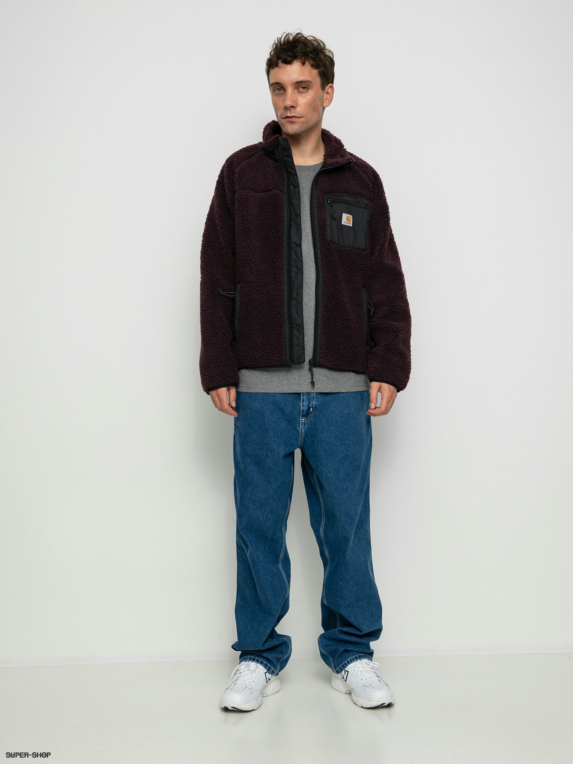 Carhartt WIP Prentis Liner Jacket (dark plum/black)