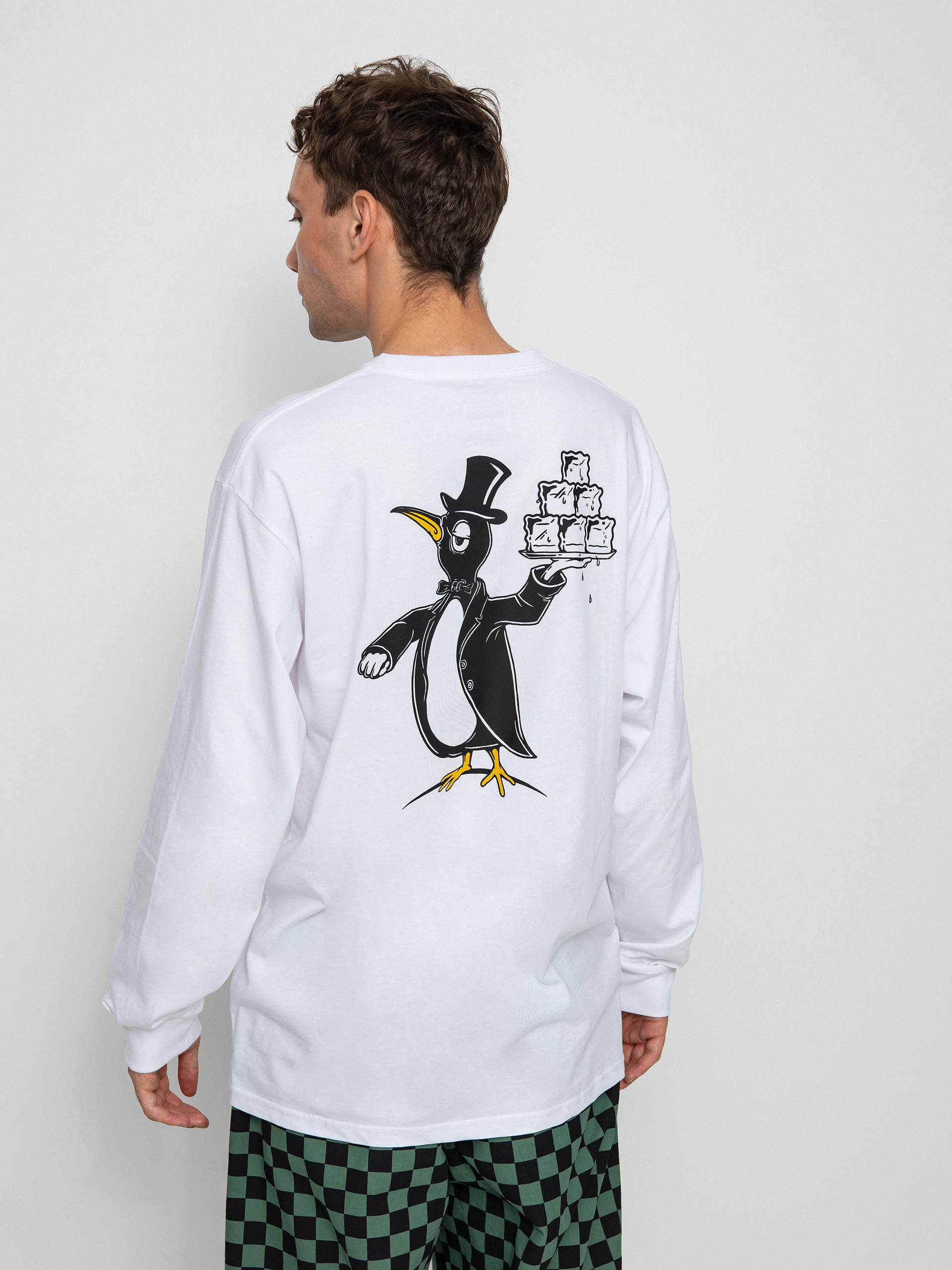 Vans Checkerboard Research Longsleeve (checkerboard research white)