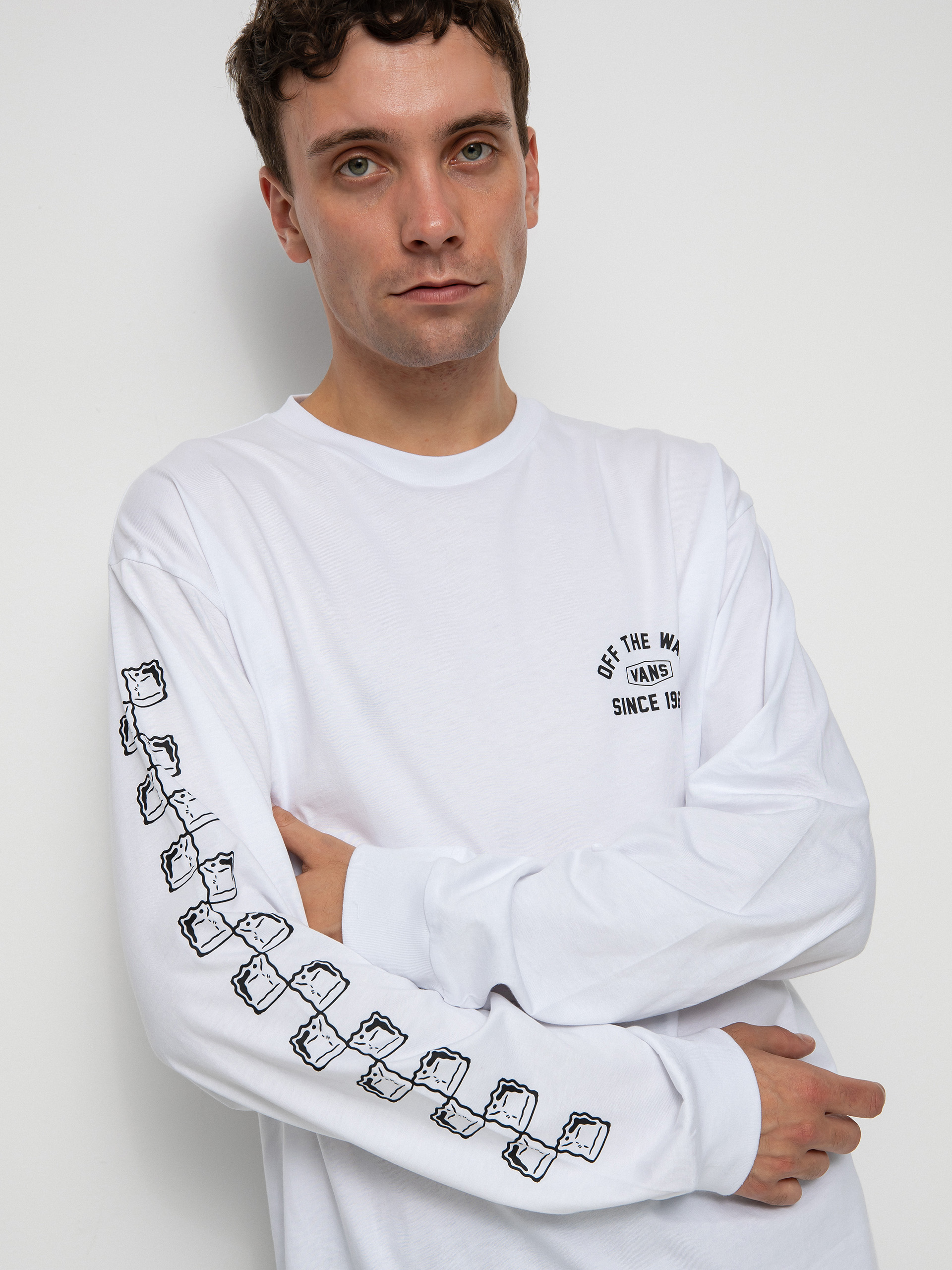 Vans Checkerboard Research Longsleeve (checkerboard research white)
