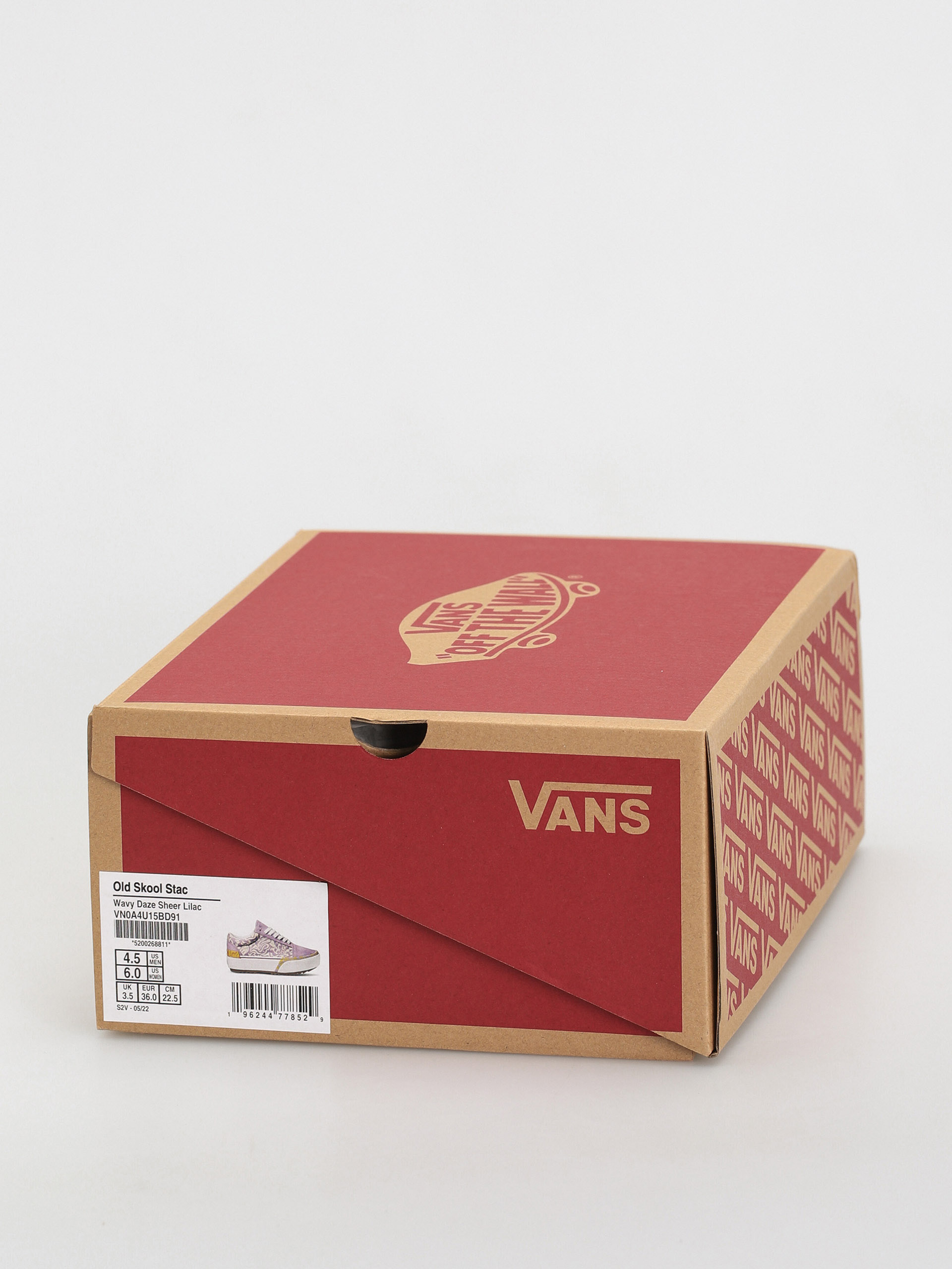 Vans Old Skool Stacked Shoes (wavy daze sheer lilac)