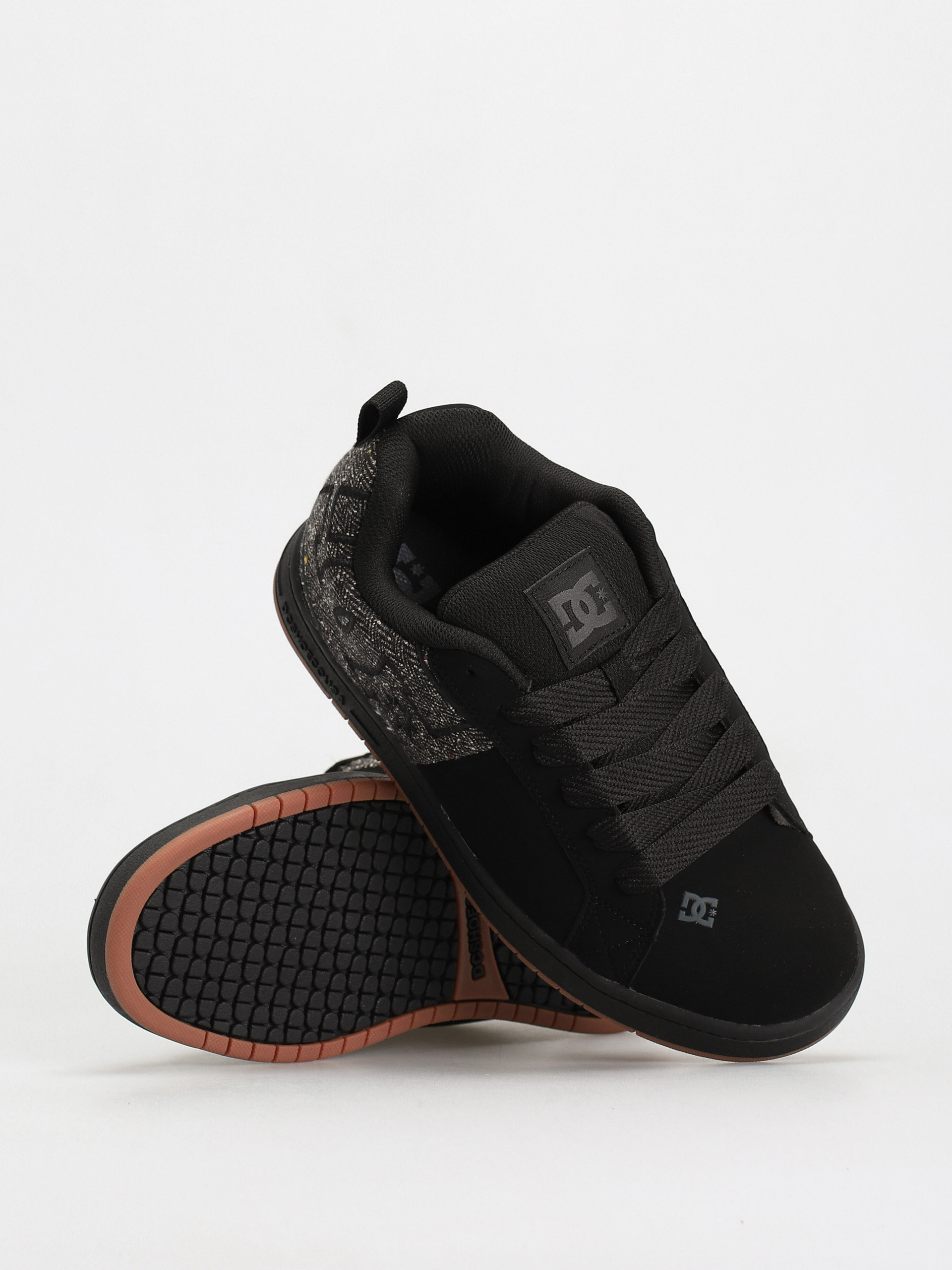 DC Court Graffik Sq Shoes (black/black)