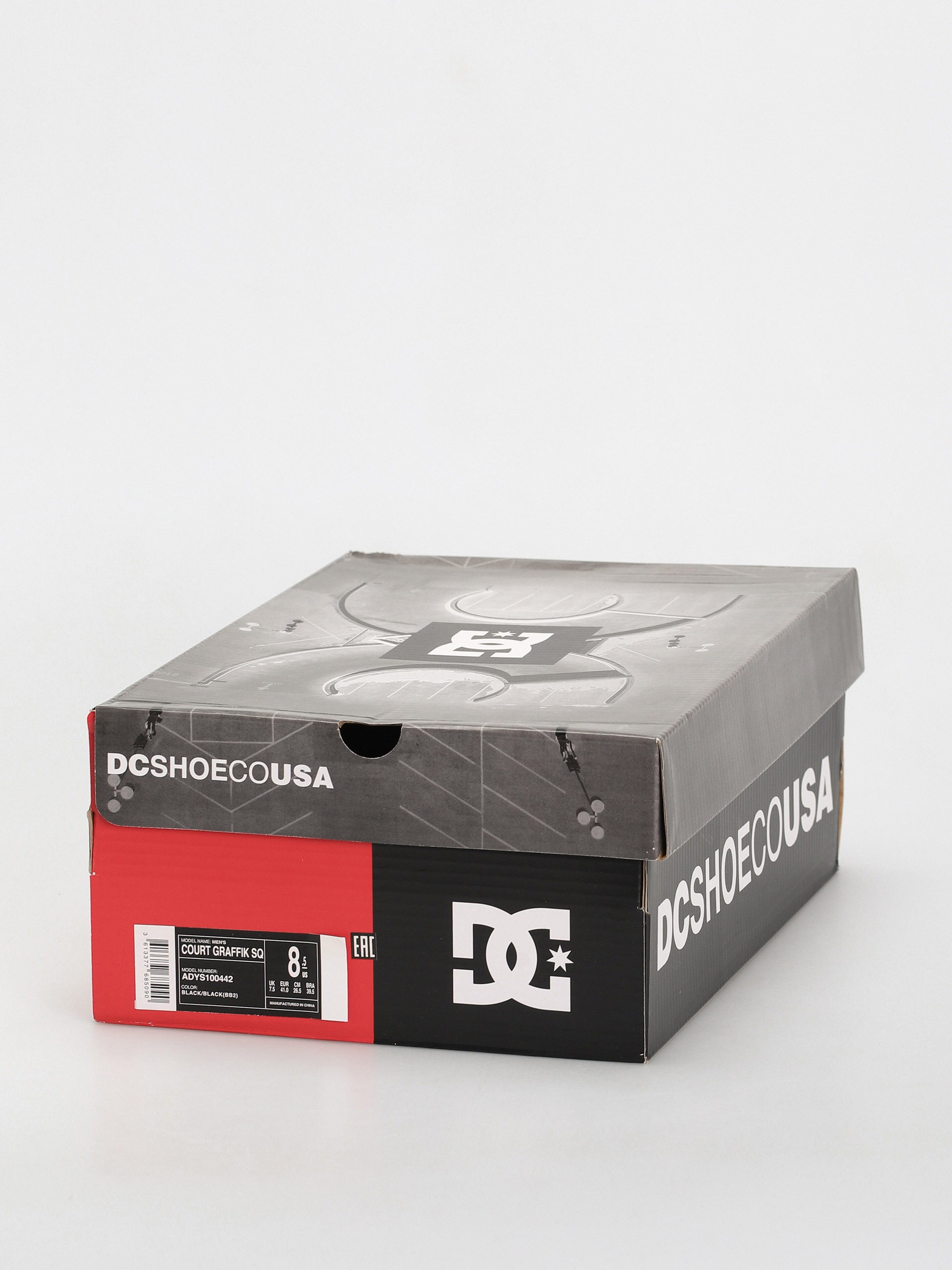 DC Court Graffik Sq Shoes (black/black)