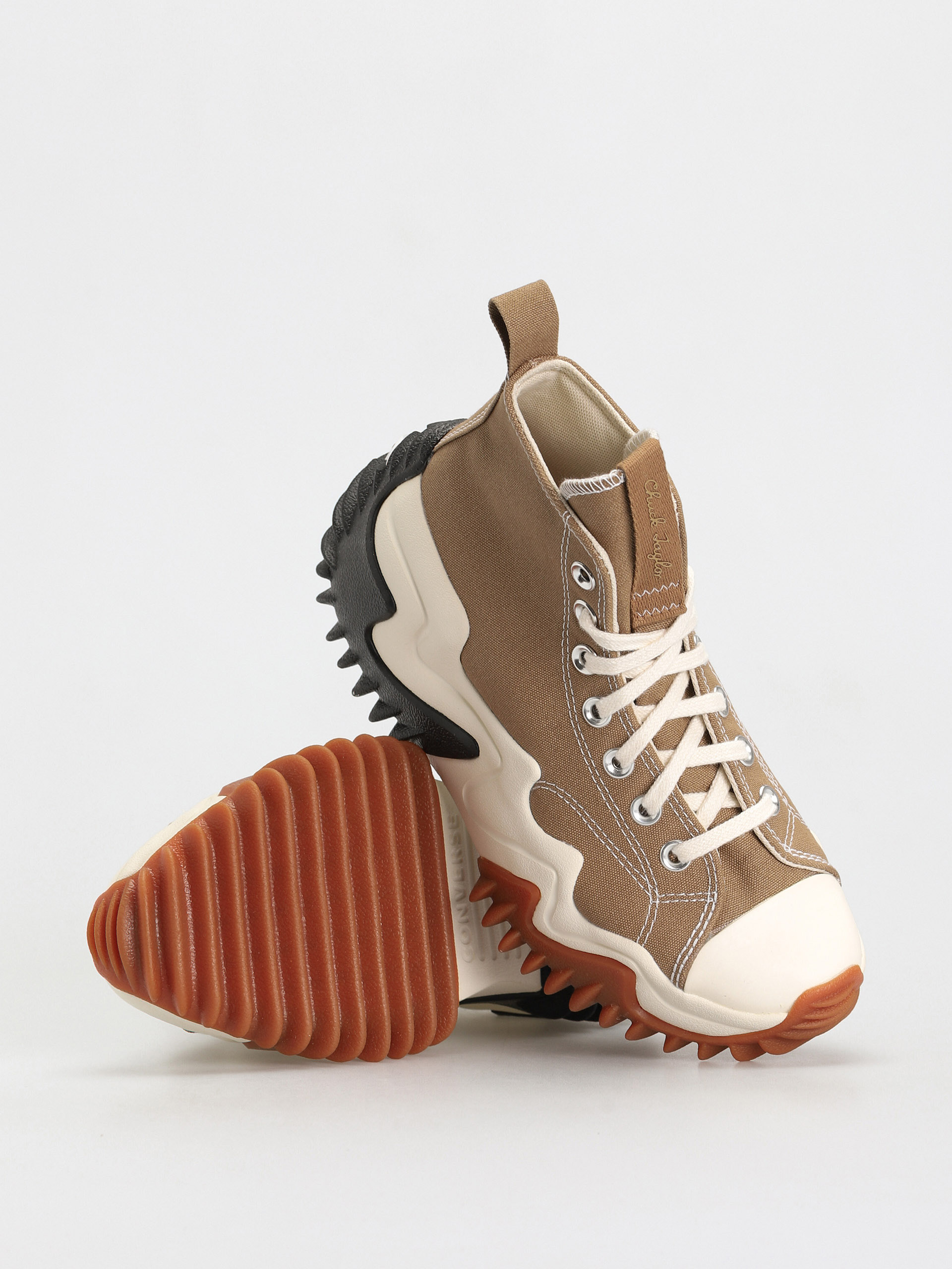 Converse Run Star Motion Hi Shoes (sand dune/black/egret)