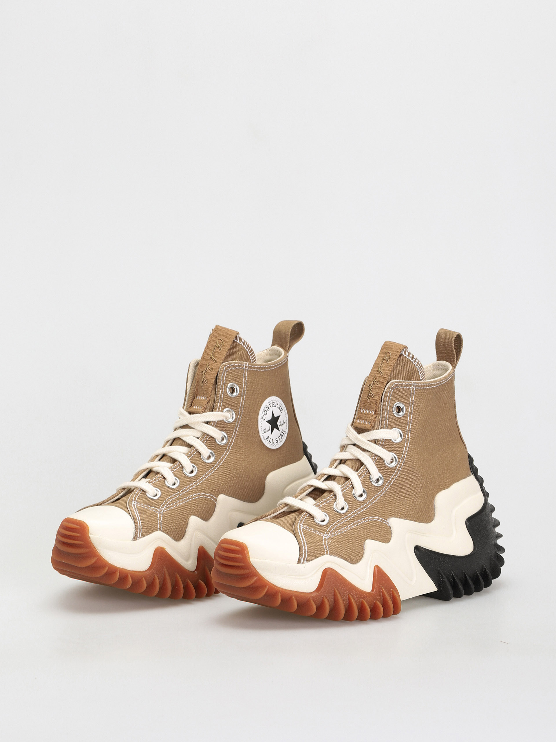 Converse Run Star Motion Hi Shoes (sand dune/black/egret)