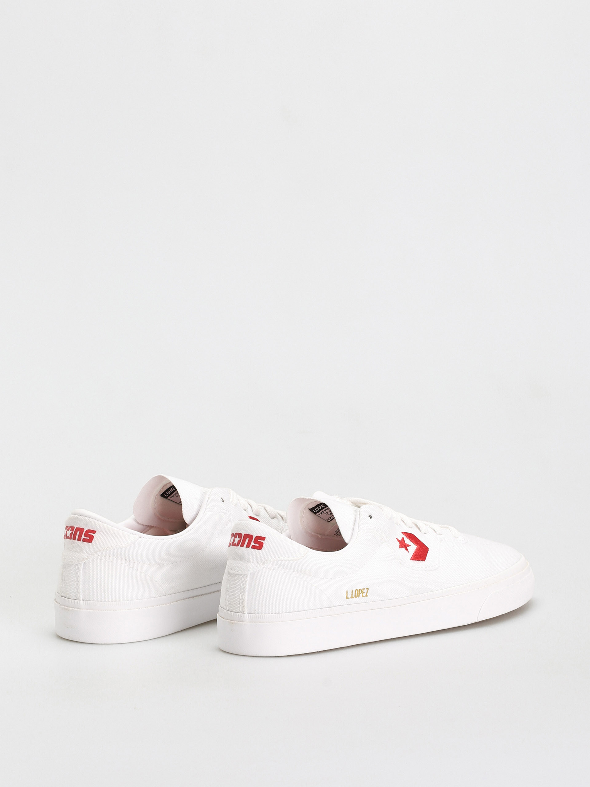 Converse Louie Lopez Pro Ox Shoes (white/red/white)