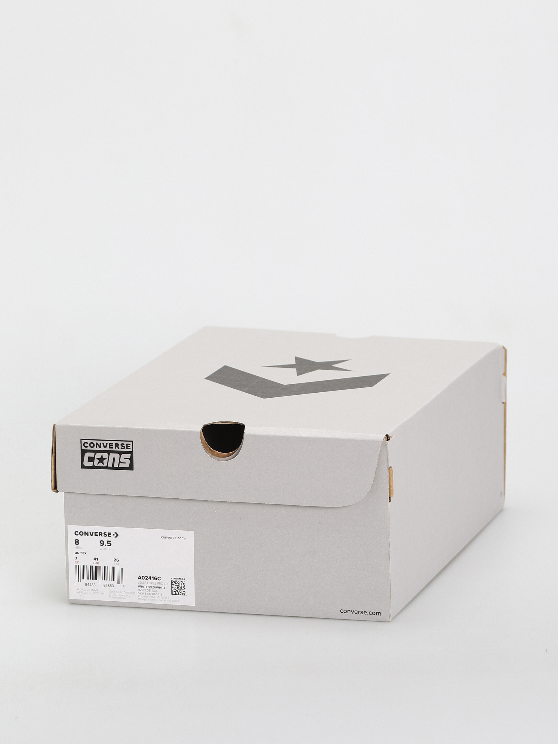 Converse Louie Lopez Pro Ox Shoes (white/red/white)