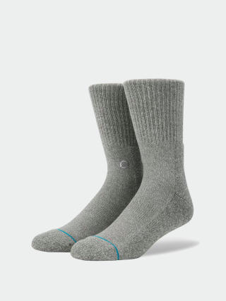 Stance Icon Socks (grey heather)