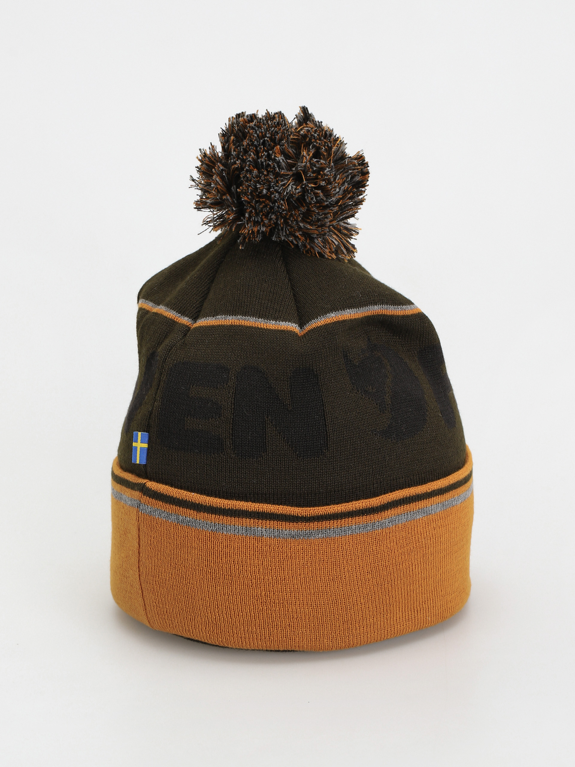 Fjallraven Pom Hat Mütze (deep forest/acorn)