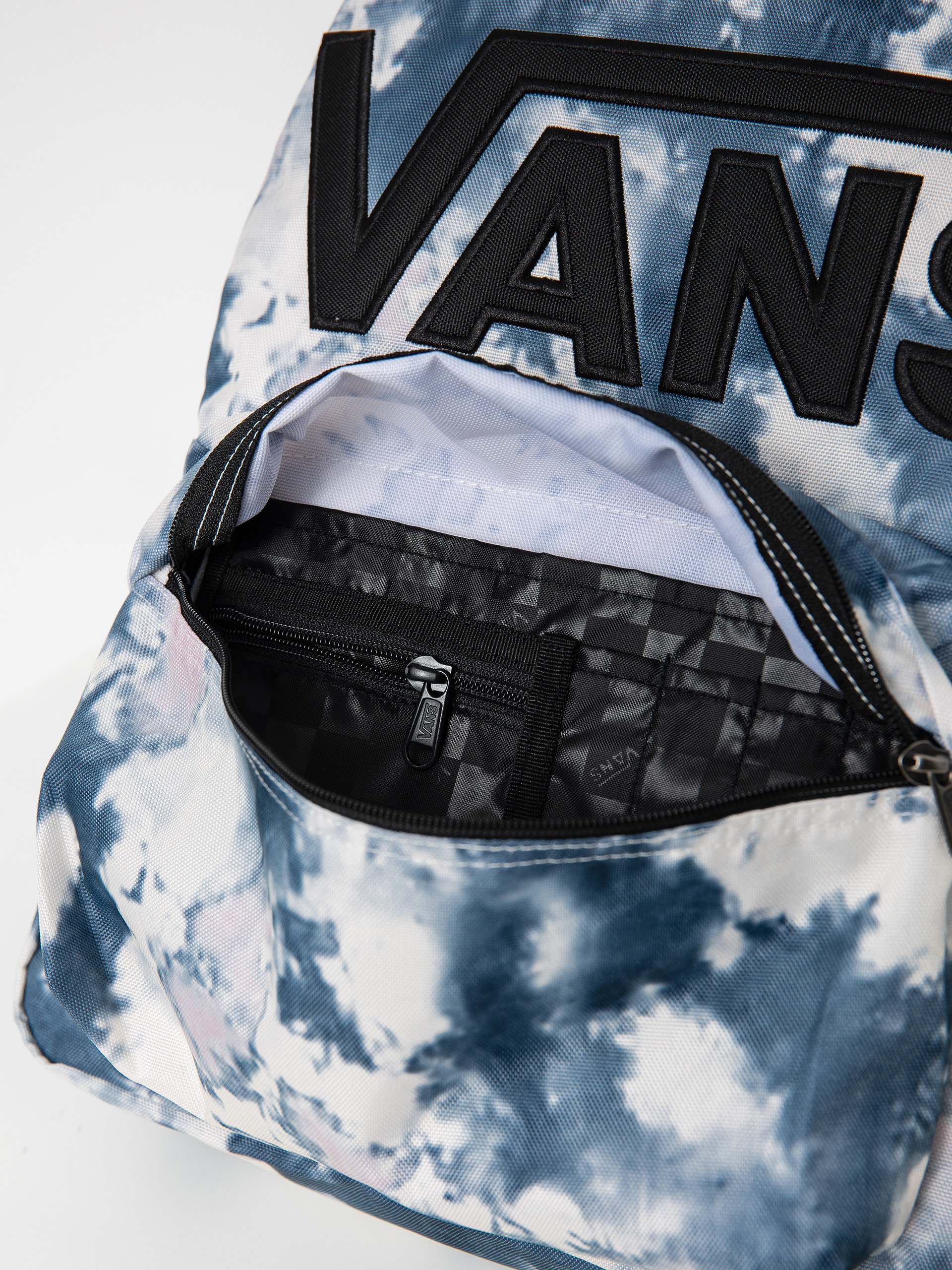 Vans Old Skool Drop V Backpack (tie dye elderberry/dress blues)