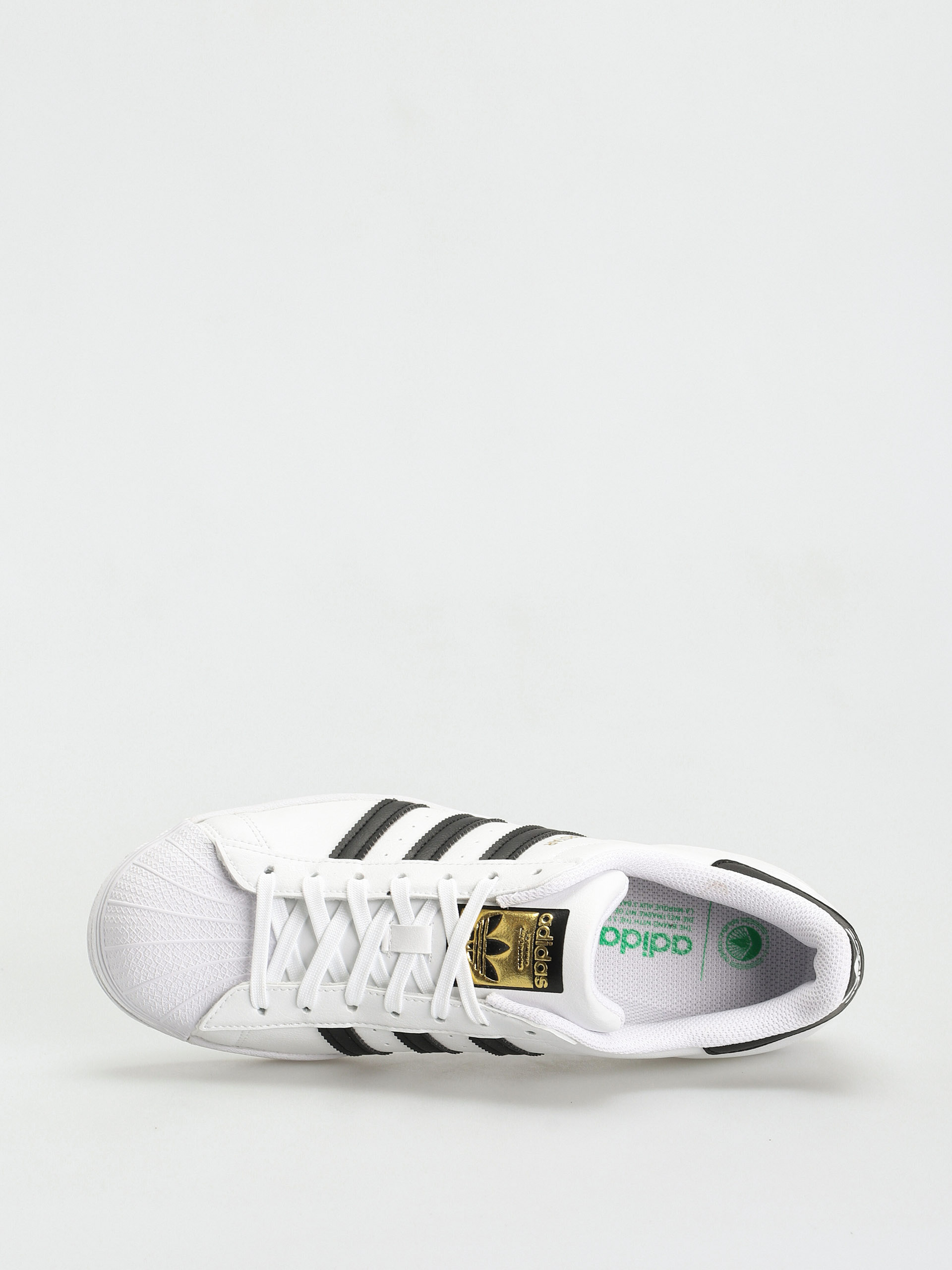 adidas Originals Superstar Vegan Shoes (ftwwht/cblack/green)