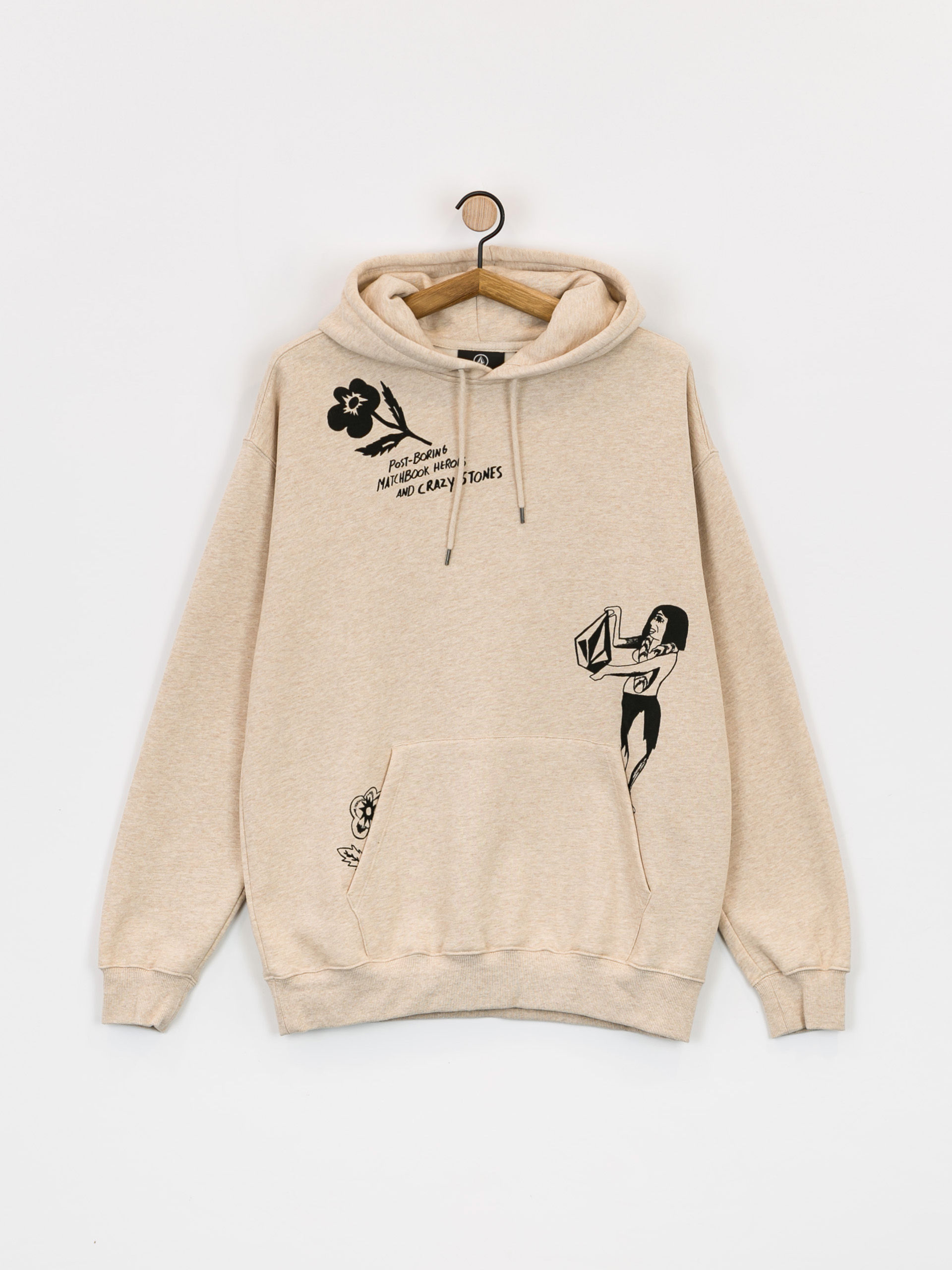 Volcom Fa Bob Mollema HD Hoodie (whitecap grey)