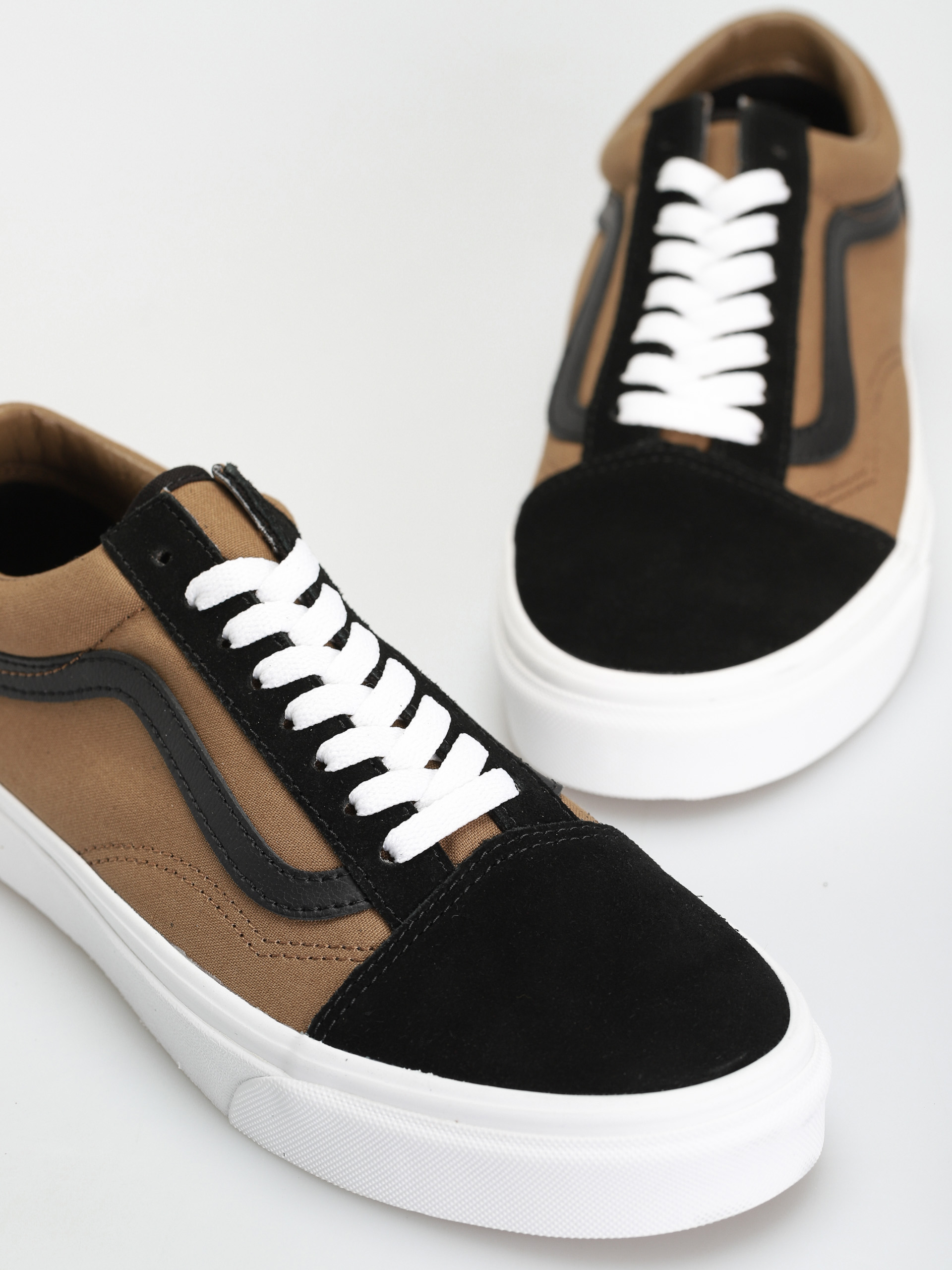 Vans Old Skool Shoes (check research black/brown)