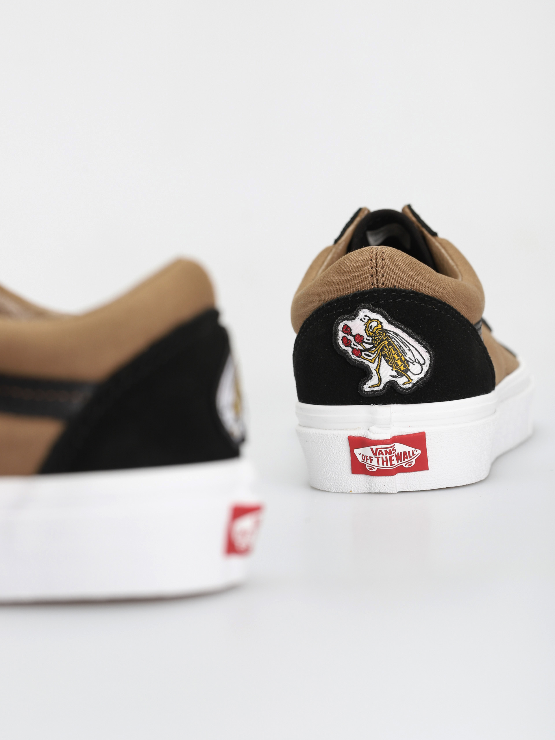 Vans Old Skool Shoes (check research black/brown)
