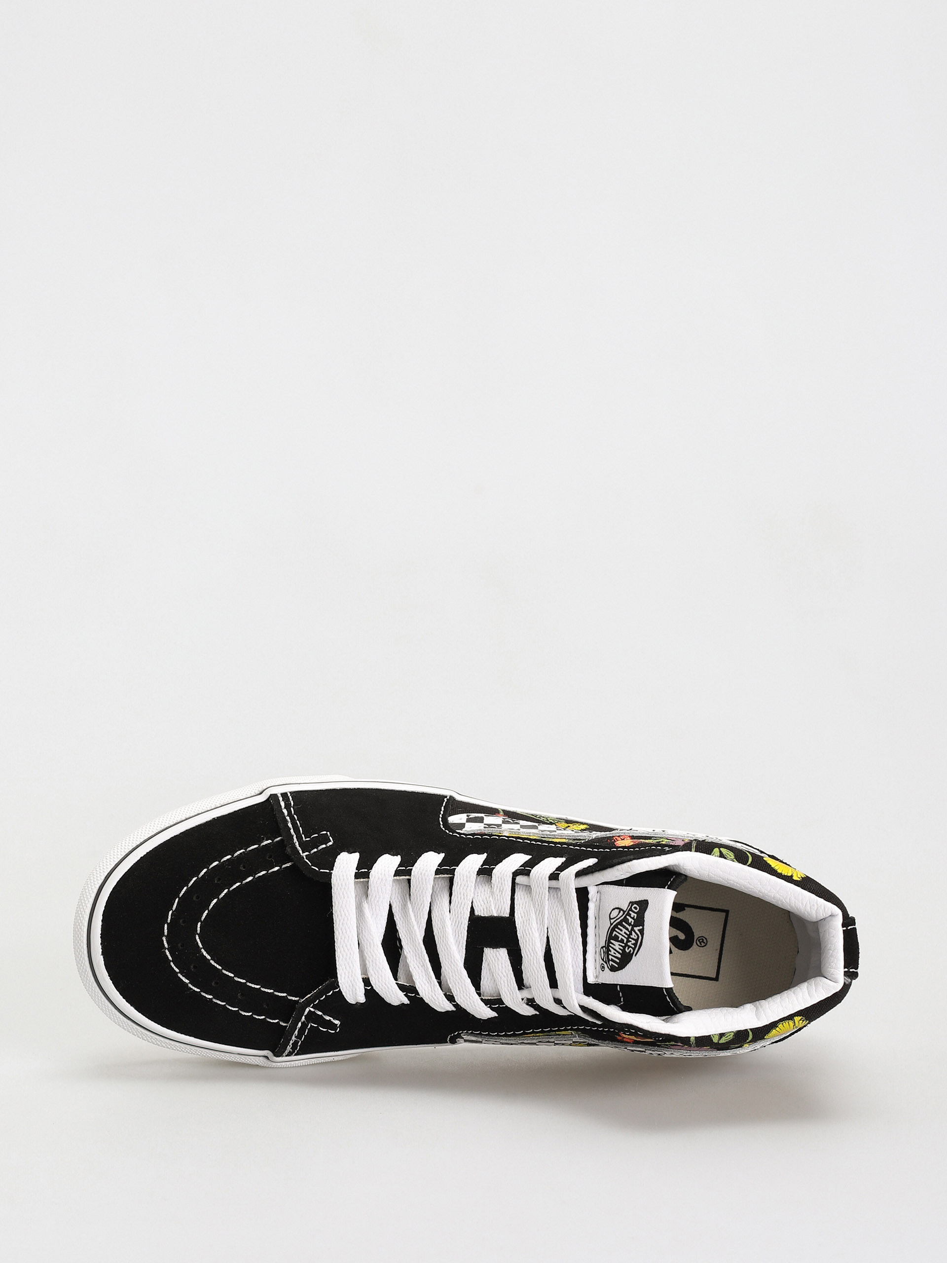 Vans Sk8 Hi Platform 2.0 Shoes (poppy checkerboard black/multi)