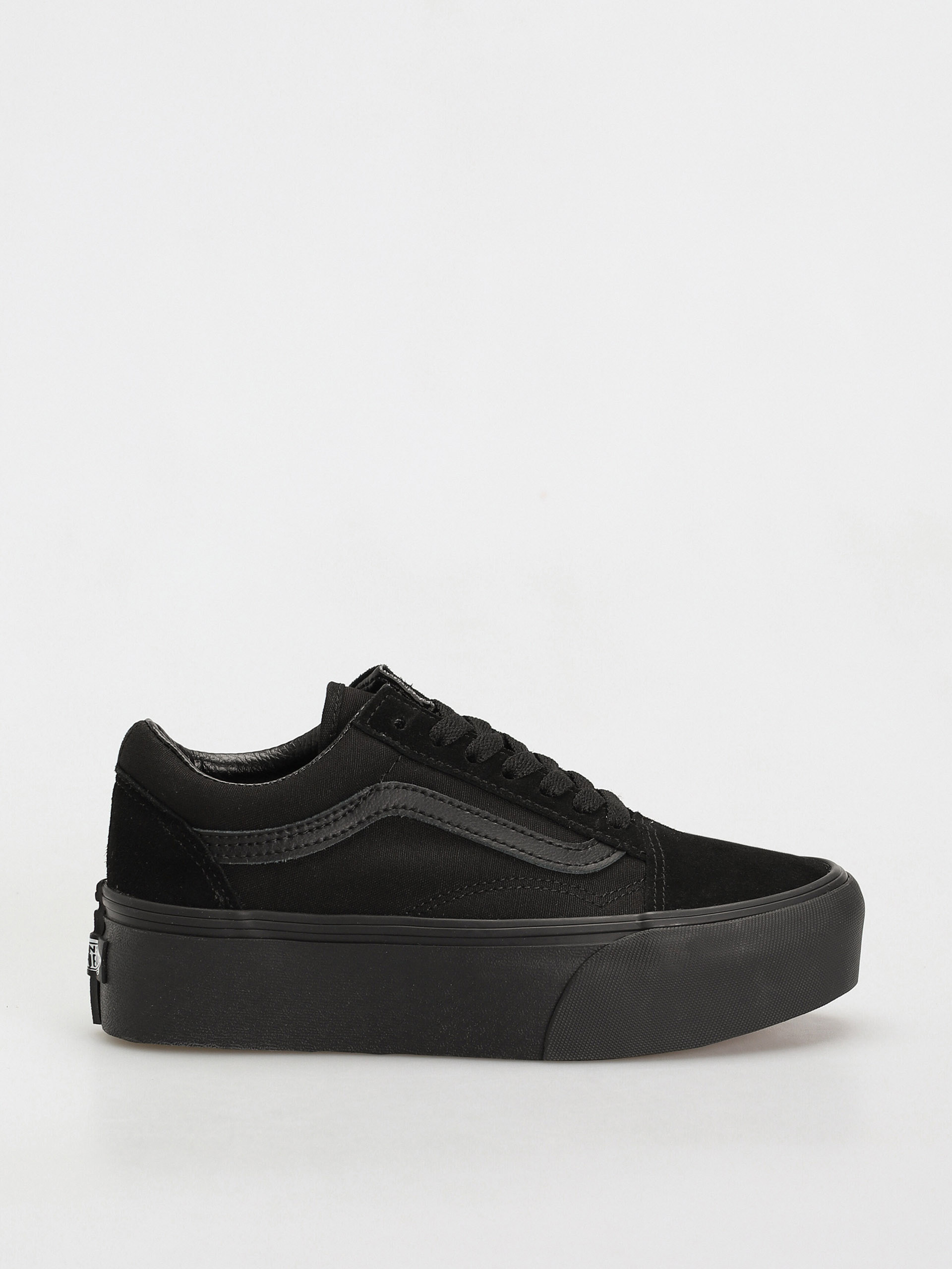 Vans Old Skool Stackform Schuhe (suede/canvas black/black)