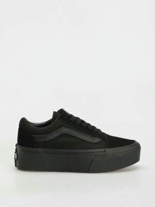 Vans Old Skool Stackform Shoes (suede/canvas black/black)