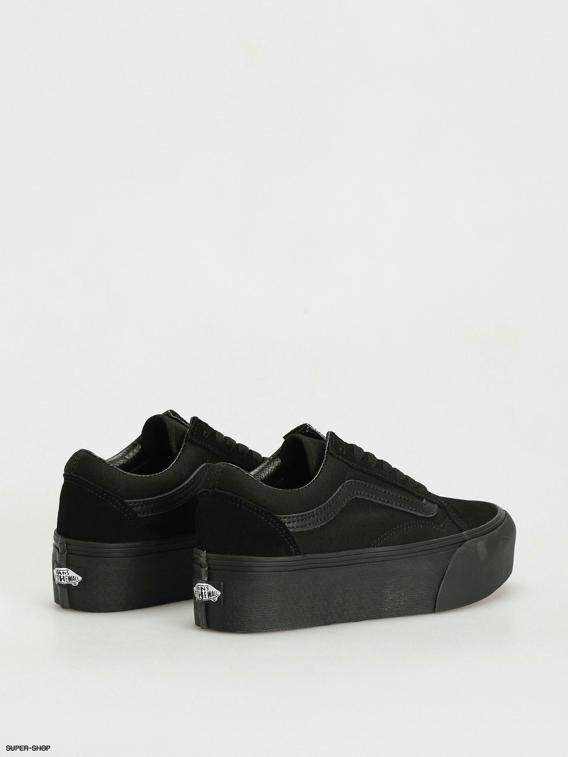Vans Knu Stack Skate Shoe - Black in 2023  Black shoes, Swag shoes, Trendy shoes  sneakers