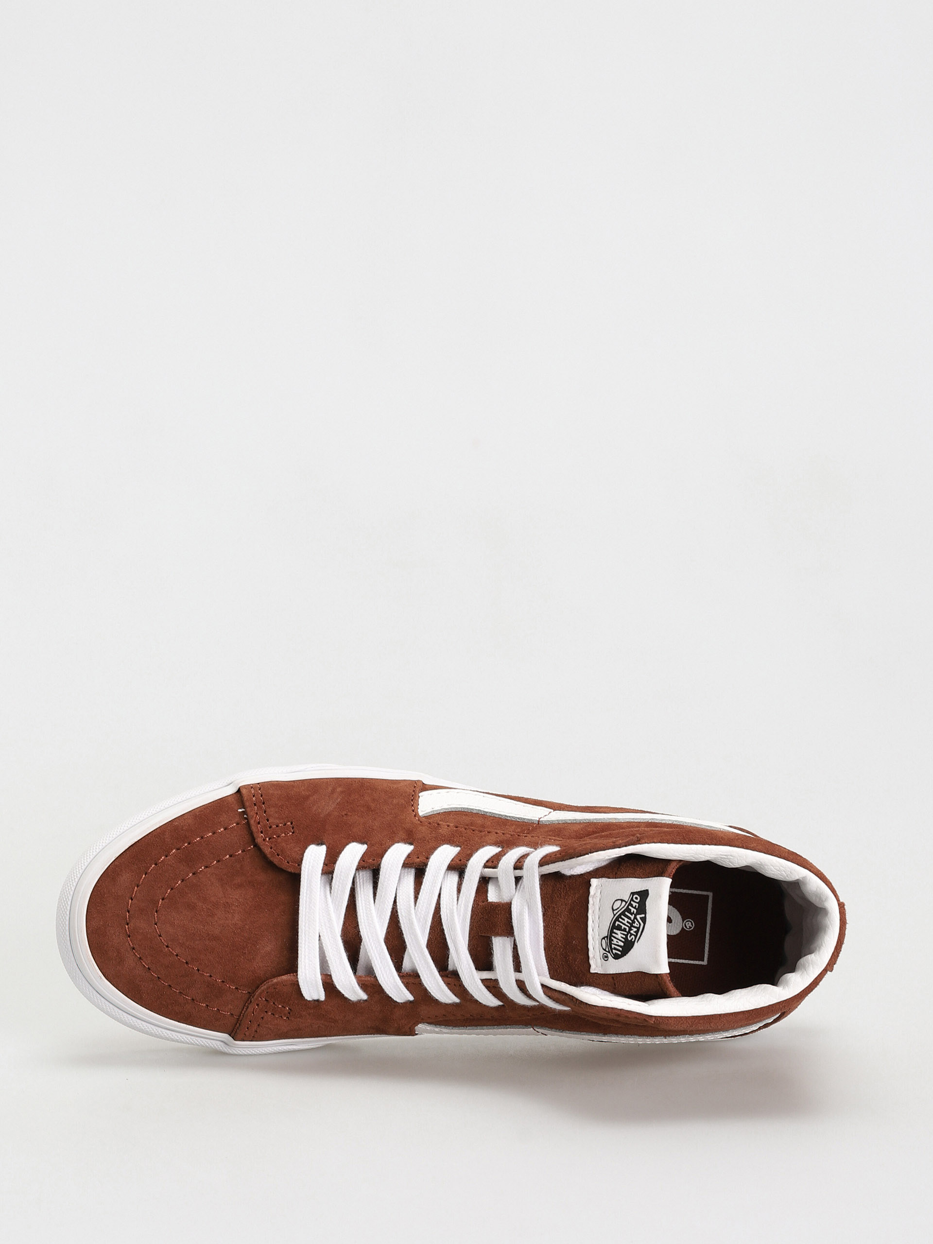Vans Sk8 Hi Shoes - brown (pig suede tortoise shell)