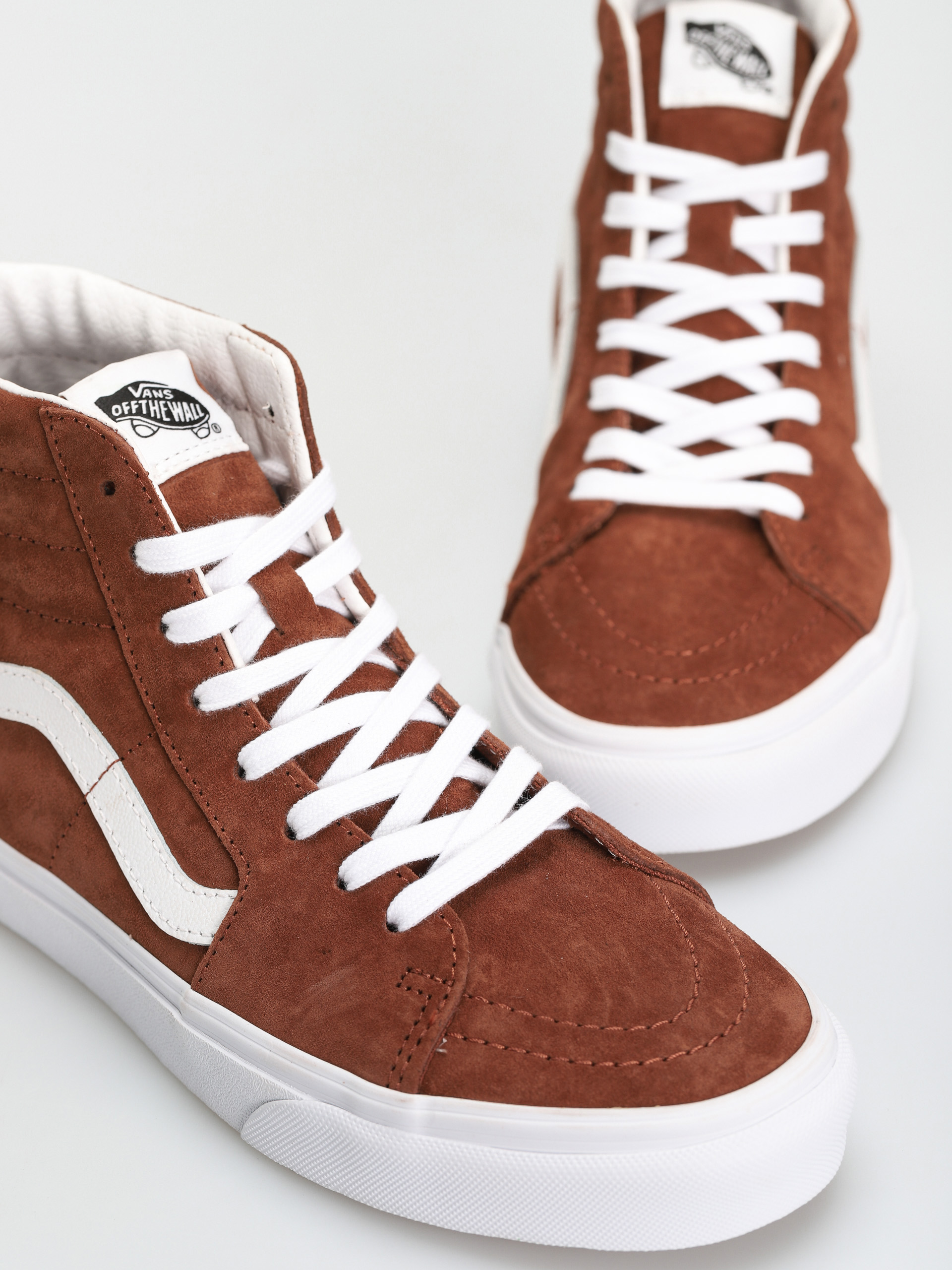 Vans Sk8 Hi Schuhe (pig suede tortoise shell)