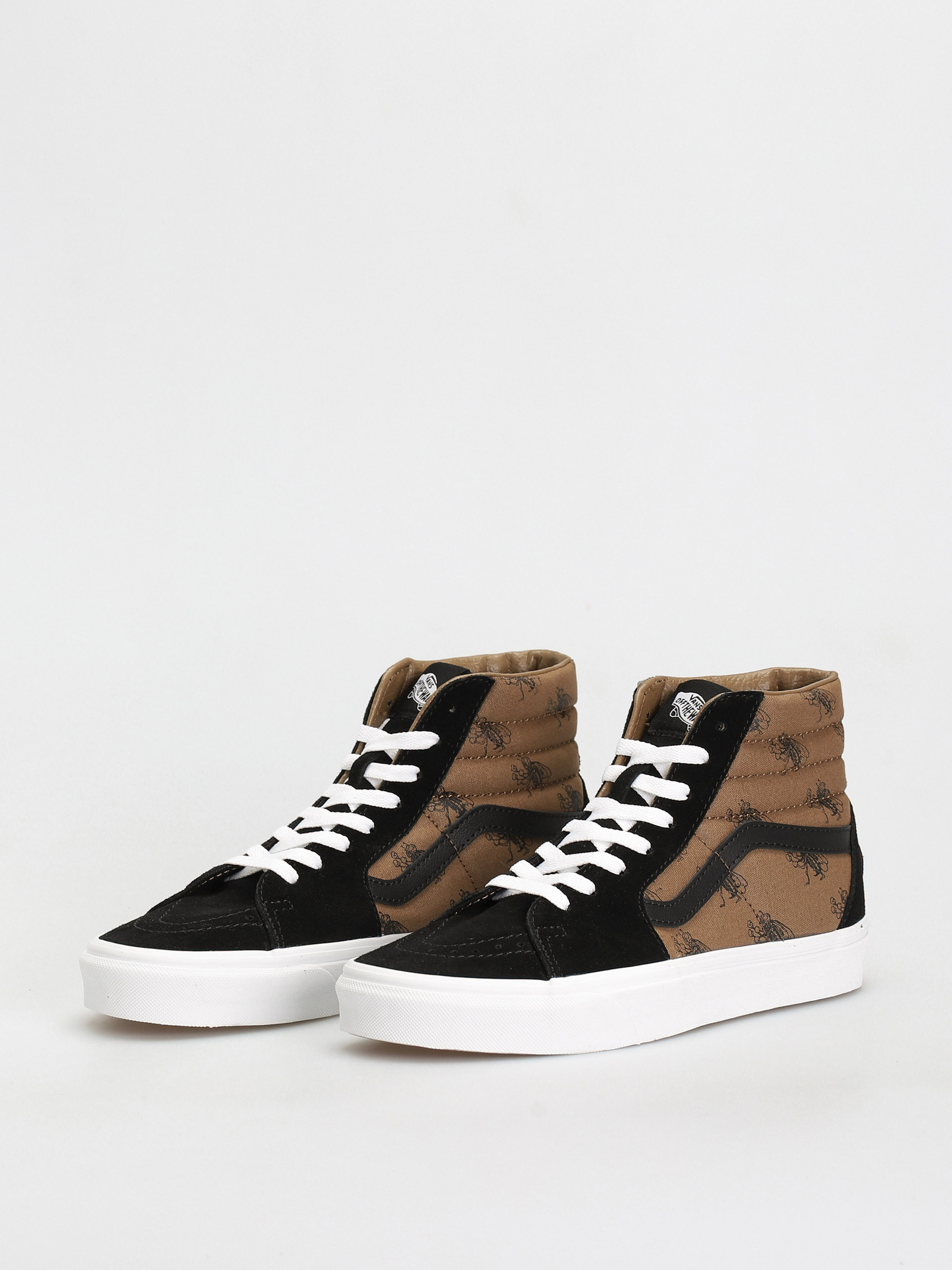 Vans Sk8 Hi Shoes (check research black/brown)
