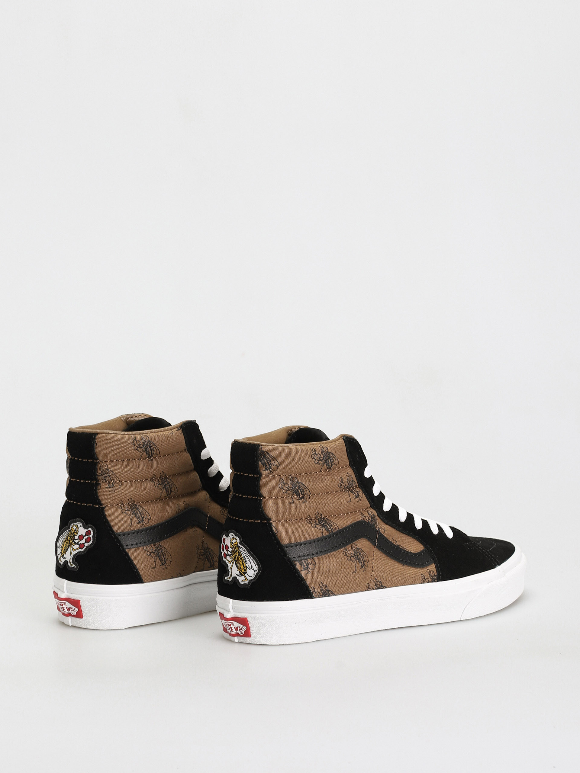 Vans Sk8 Hi Shoes (check research black/brown)