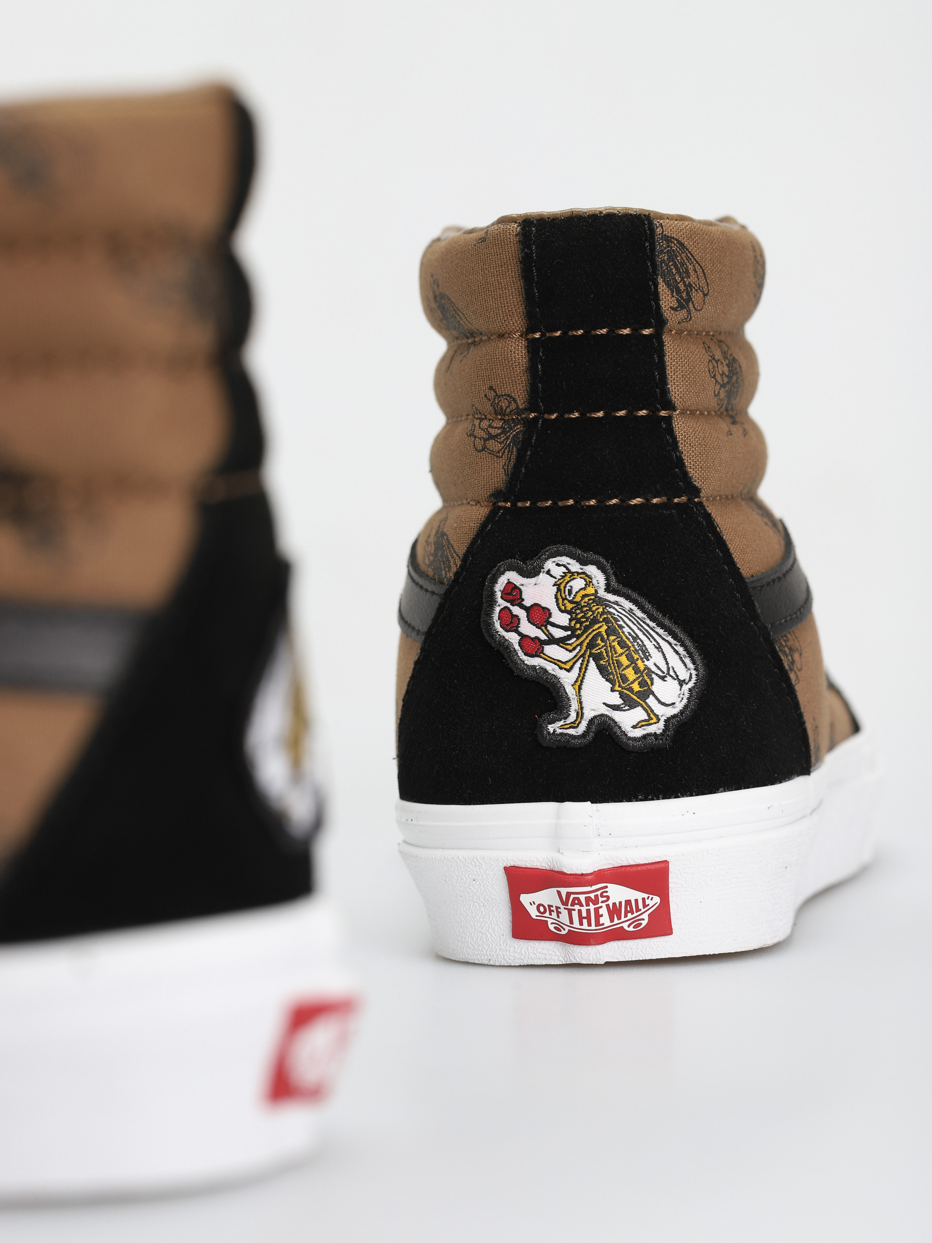 Vans Sk8 Hi Shoes (check research black/brown)