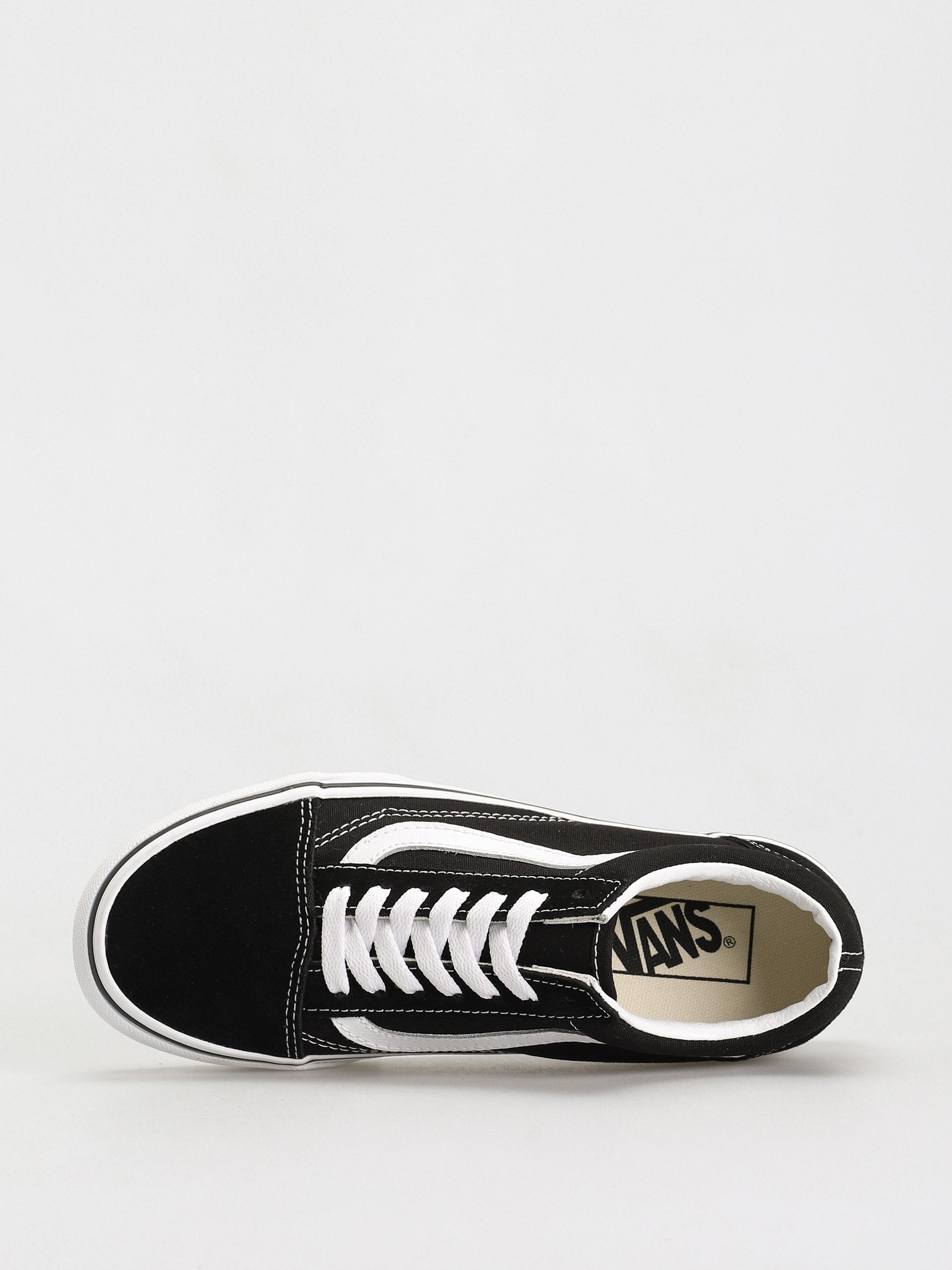 Vans Old Skool Stackform Shoes (suede/canvas black/true white)