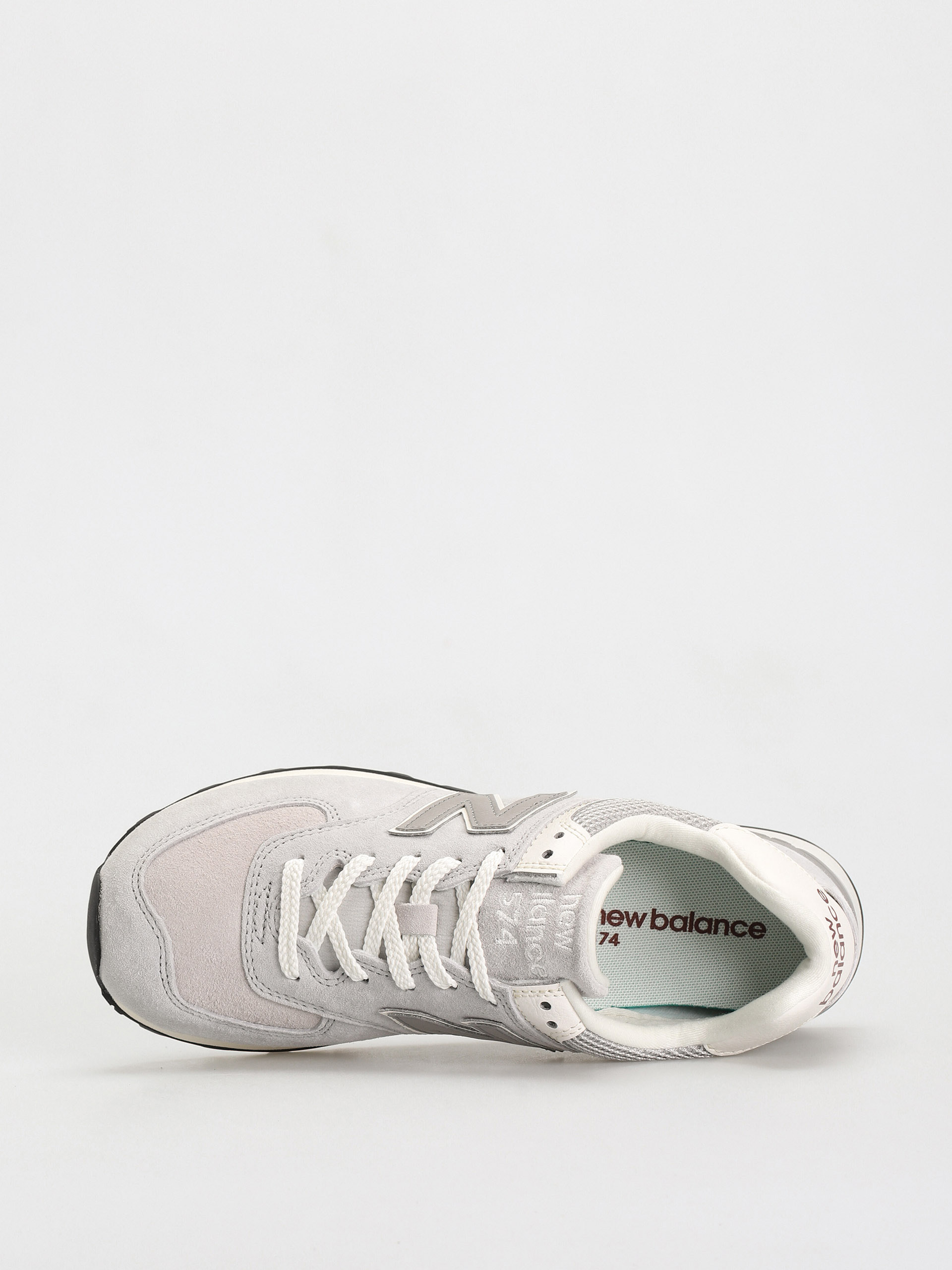 New Balance 574 Shoes (light aluminum heather)