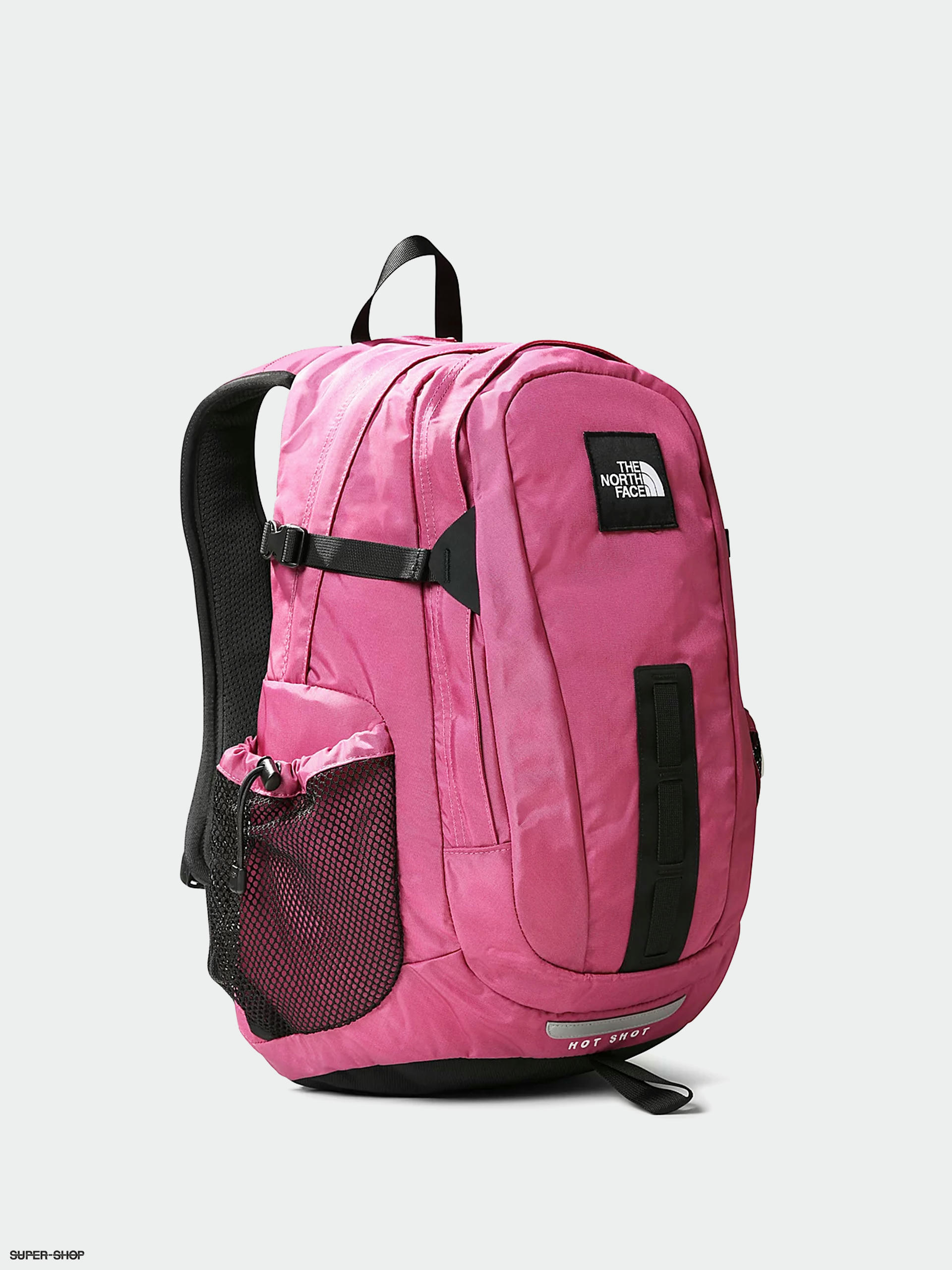 The North Face Hot Shot Se Backpack pink red violet tnf black