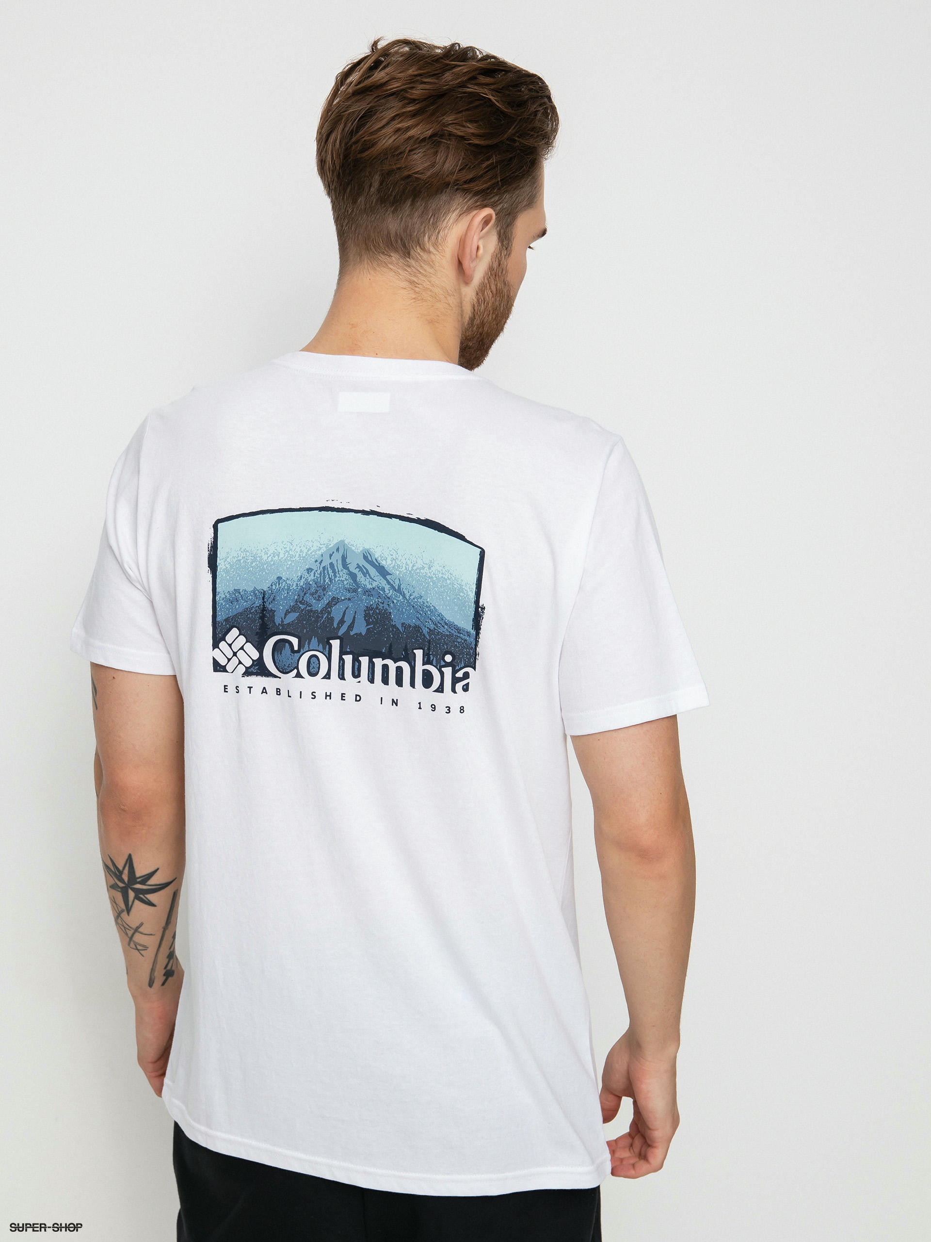Columbia Mens M Rapid Ridge Graphic T-shirt 