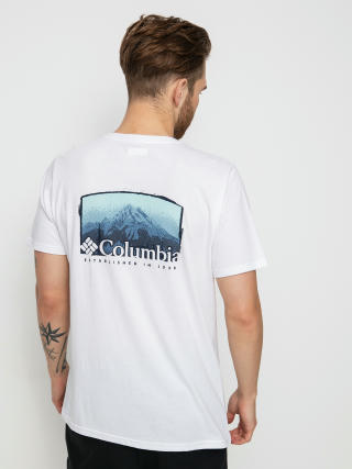 Columbia Rapid Ridge Back Graphic II T-shirt (white foggy ha)