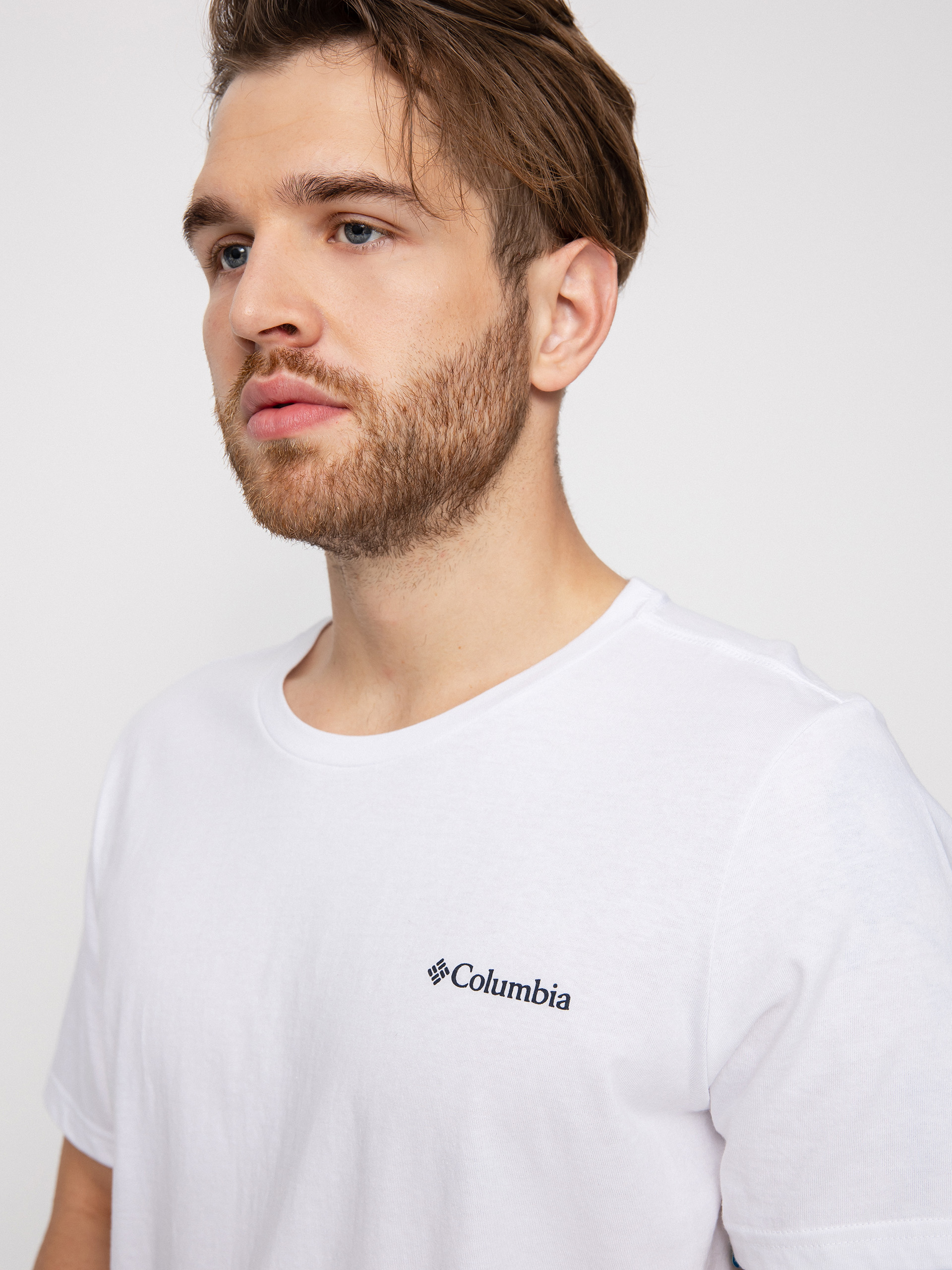 Columbia Rapid Ridge Back Graphic II T-shirt (white foggy ha)