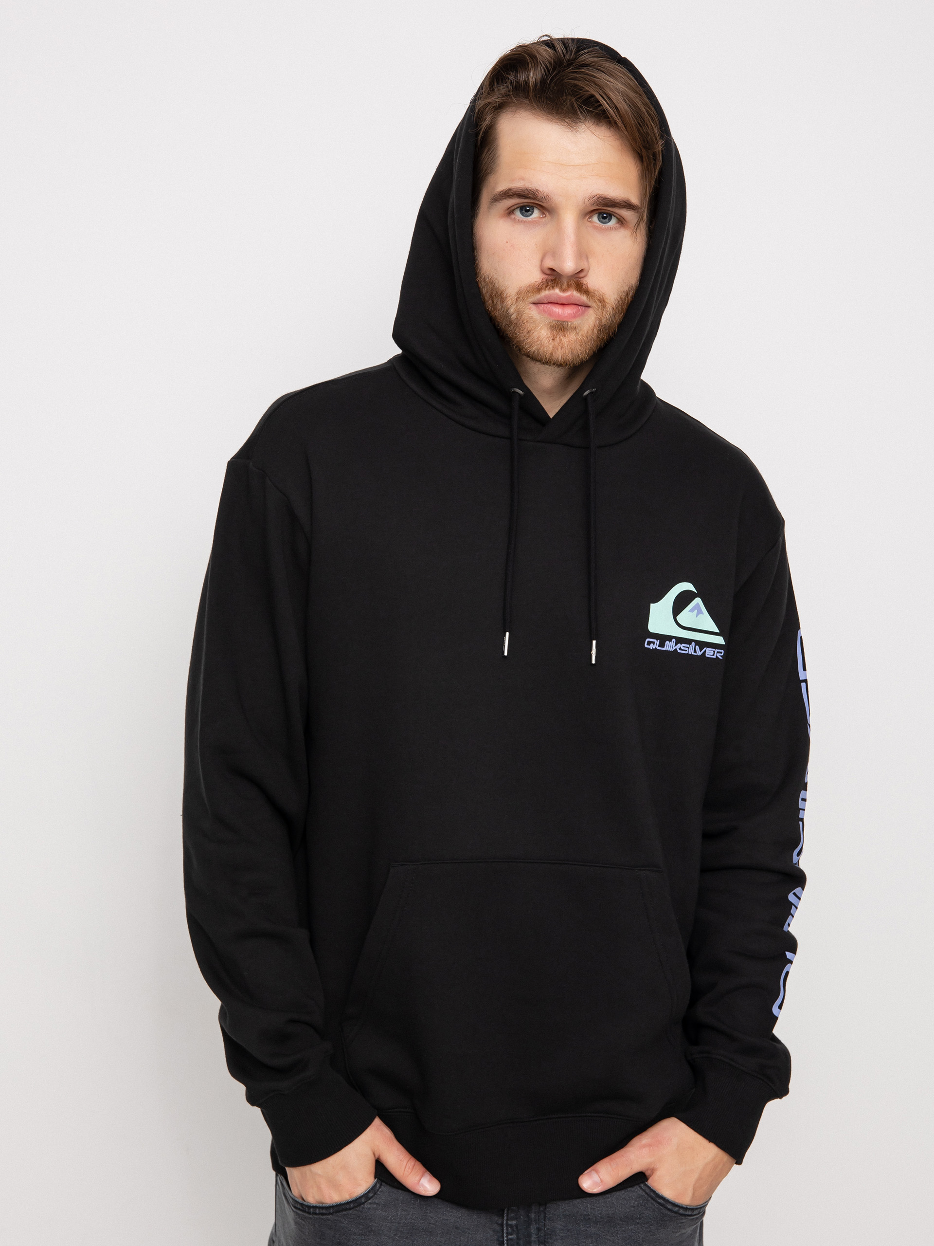 Quiksilver Omni Logo HD Hoodie (black)