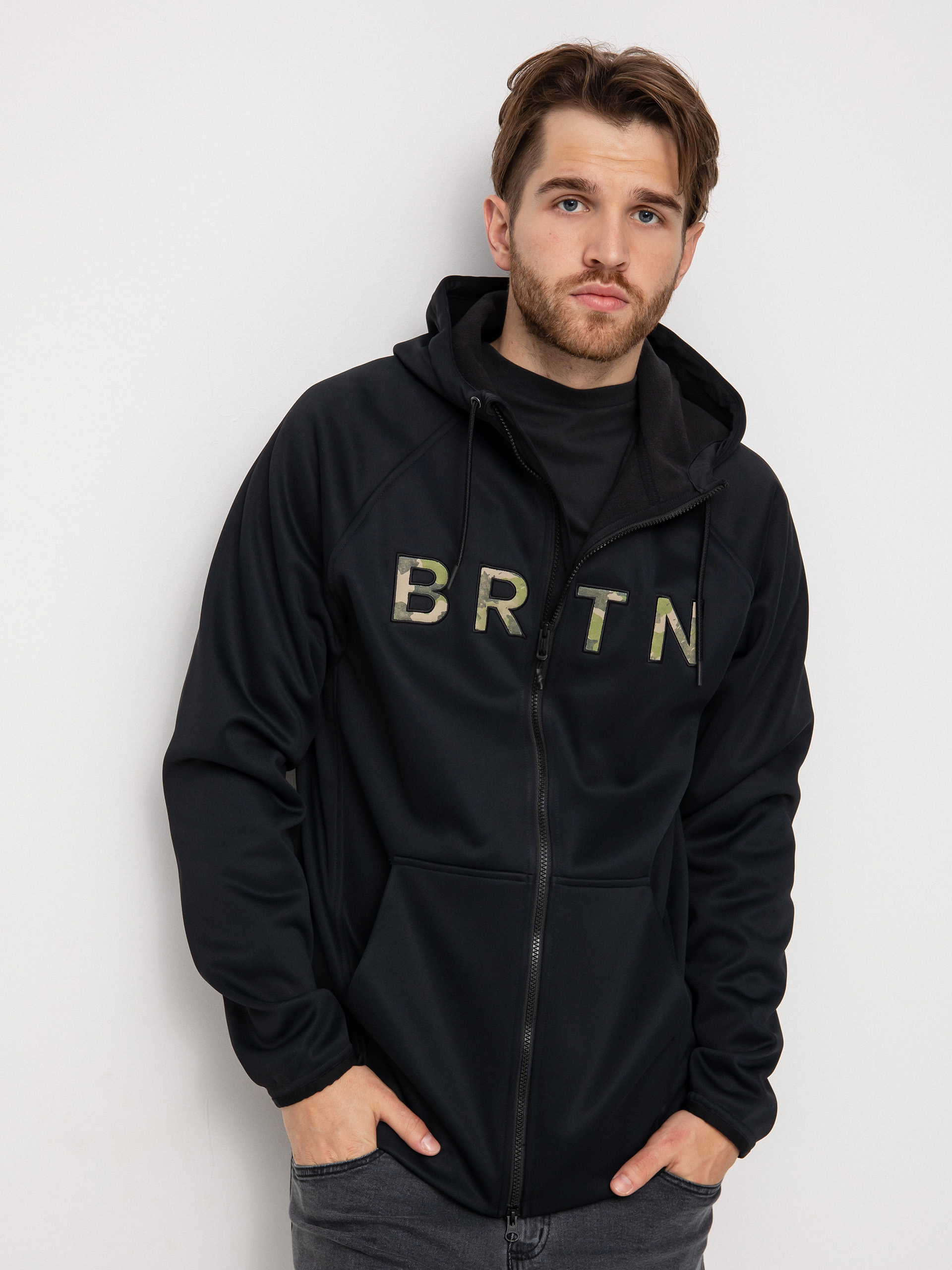 Burton Crown Weatherproof ZHD Active sweatshirt (true black)