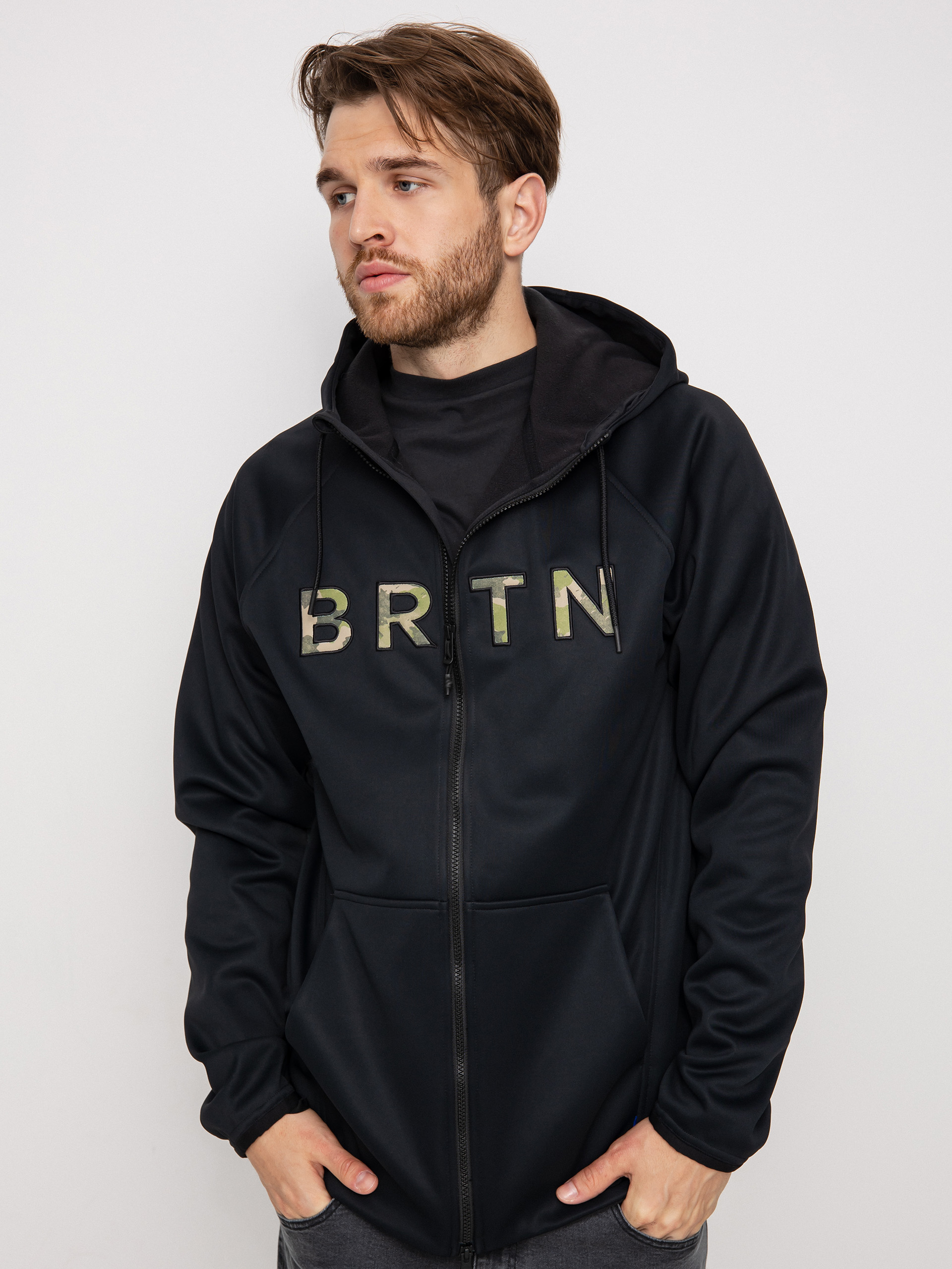 Jacket Burton Sweatjacke Herren Burton Dryride Herren Grün Weiß