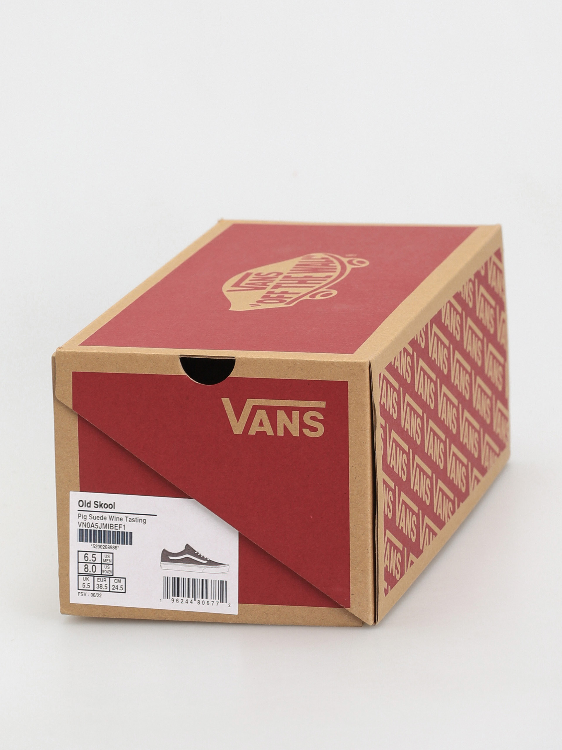 Vans Old Skool Shoes (pig suede wine tasting)