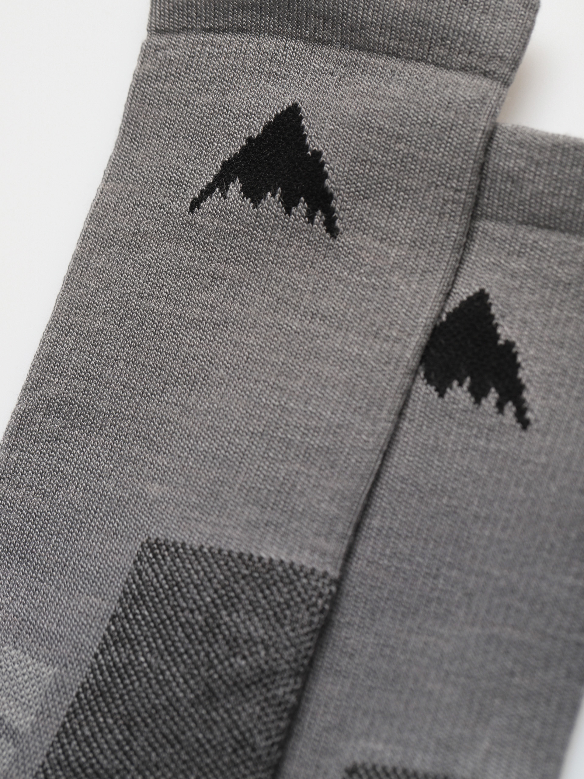 Burton Lightweight Crewneck Socks (gray heather)