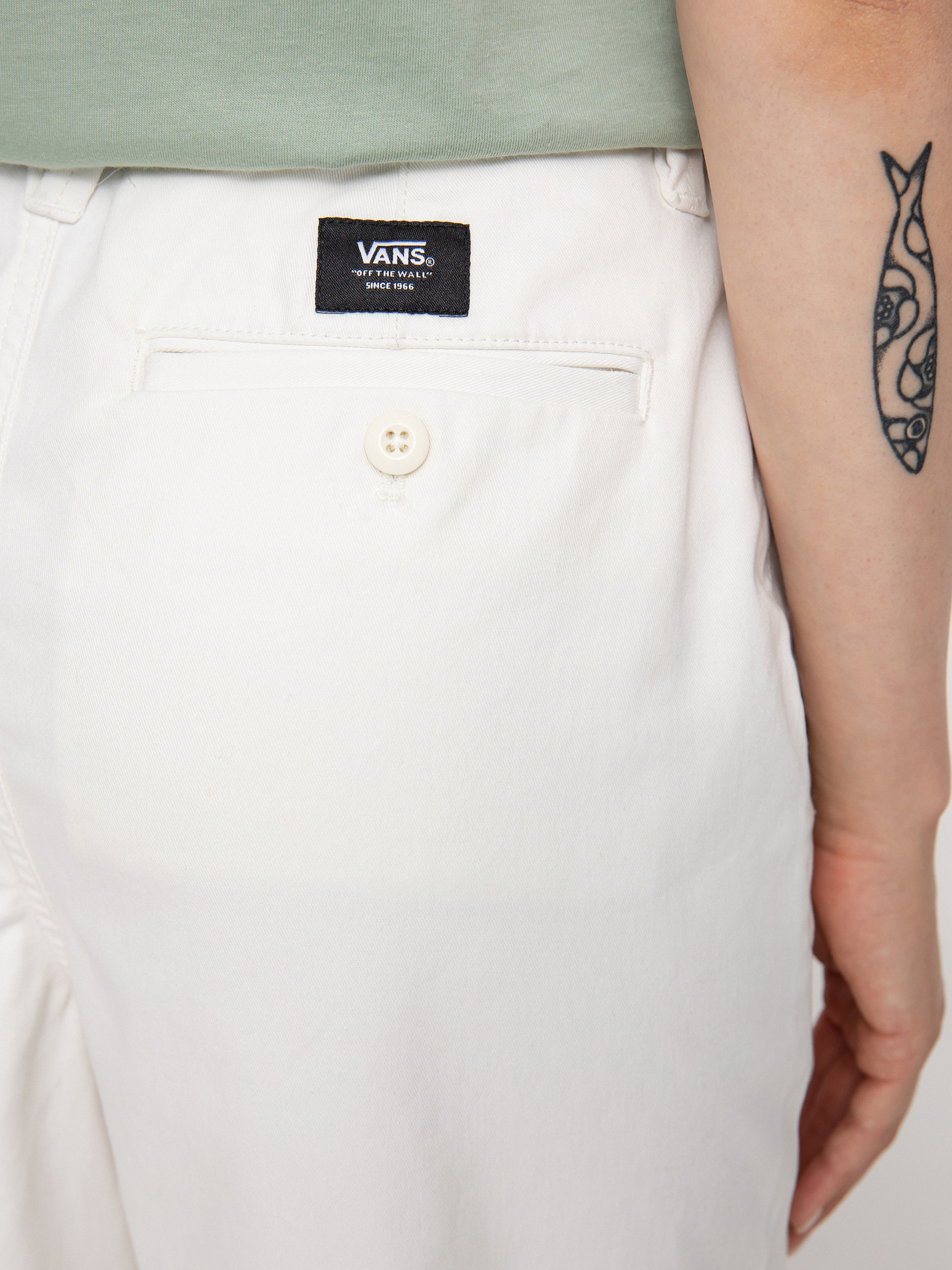 Vans Authentic Chino Pants Wmn - white (authentic marshmallow)