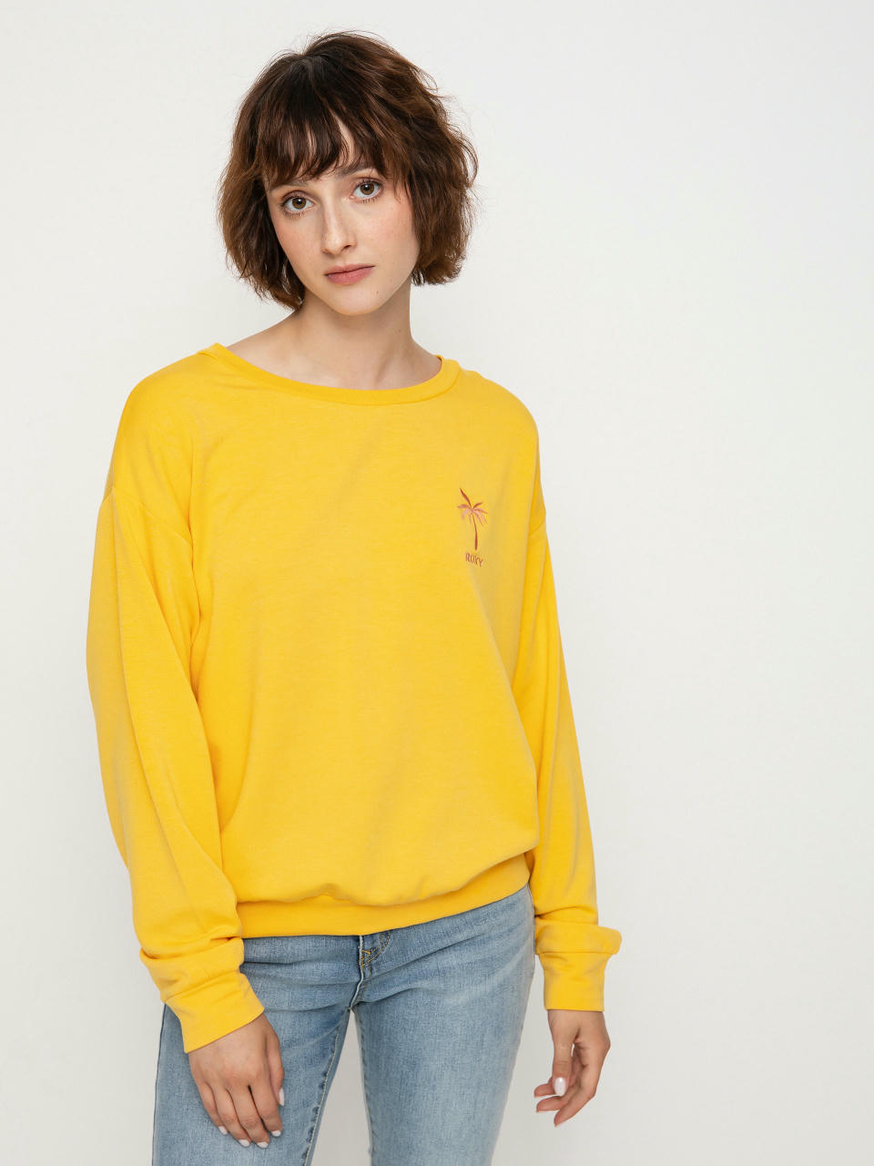 Roxy Surfing By Moonlight D Sweatshirt Wmn (yolk yellow)