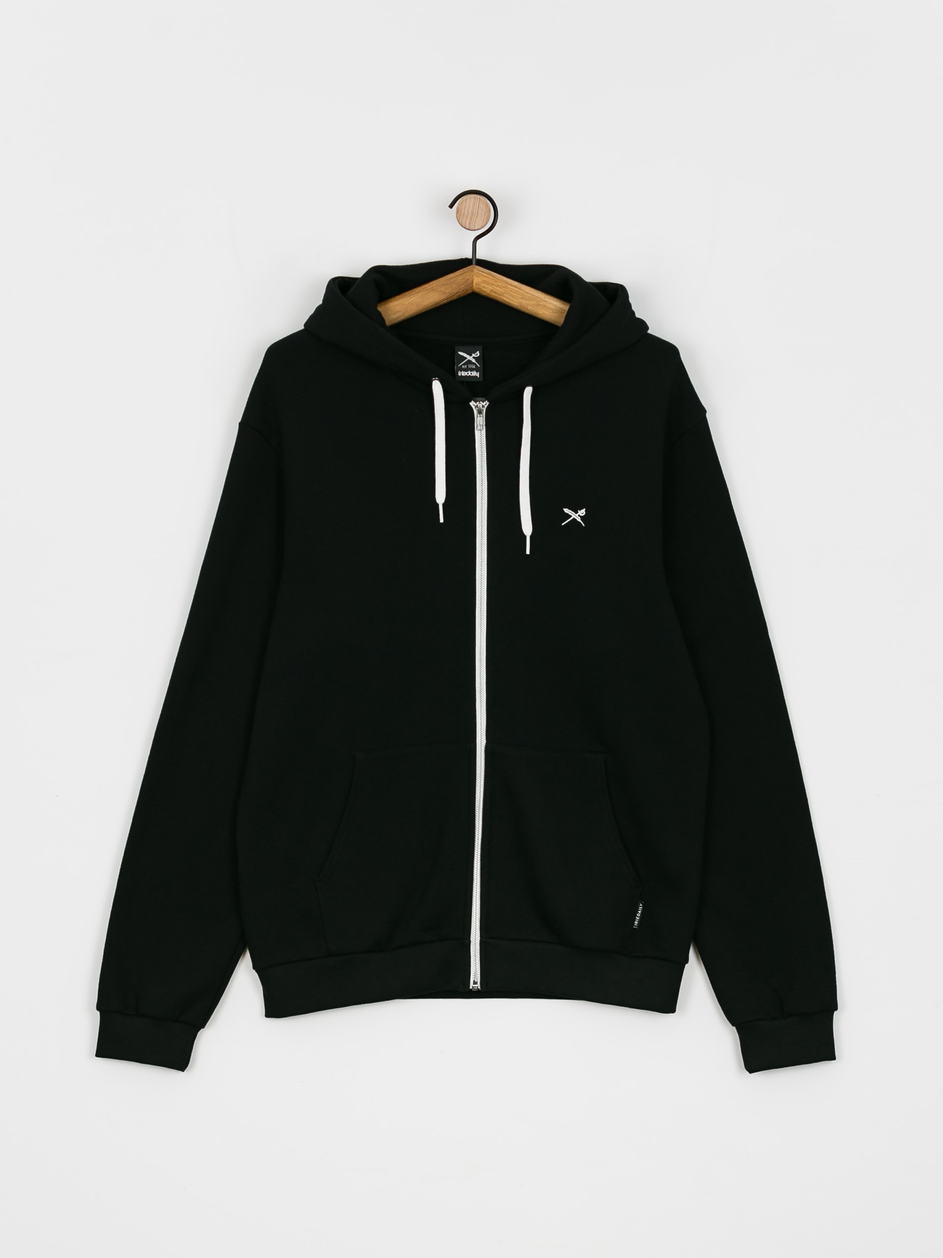 Iriedaily Mini Flag 2 Zip Sweatshirt (black)